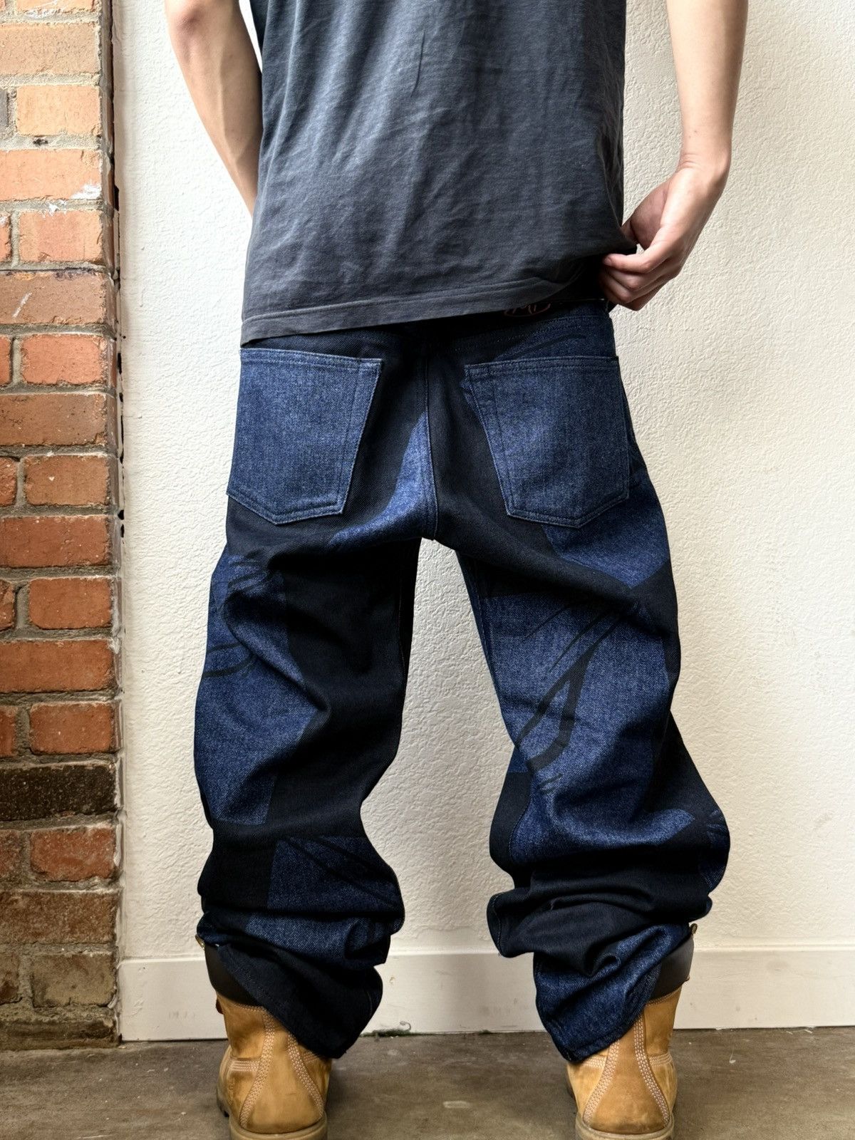 Matty Boy Matty Boy Blue / Black Jeans Size US 34 / EU 50 - 4 Thumbnail