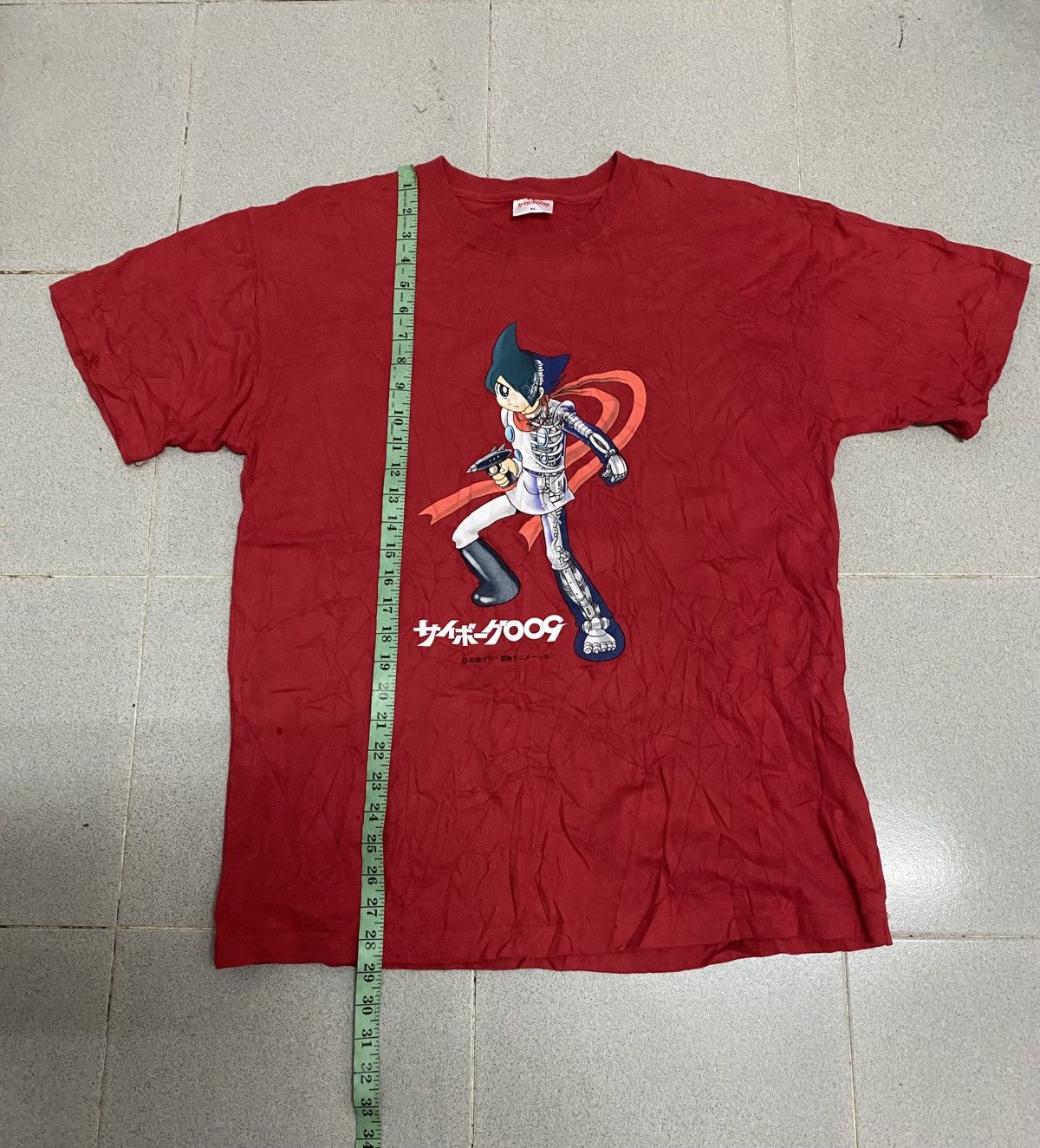 Anime Vintage Astro Boy Cyborg 009 anime tee Size US L / EU 52-54 / 3 - 6 Thumbnail
