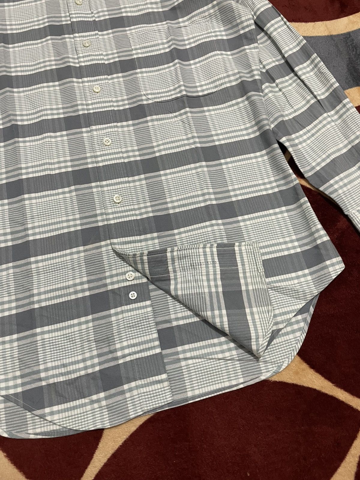 Thom Browne THOM BROWNE Chest Pocket Oxford Shirt Stripe Size US M / EU 48-50 / 2 - 14 Thumbnail