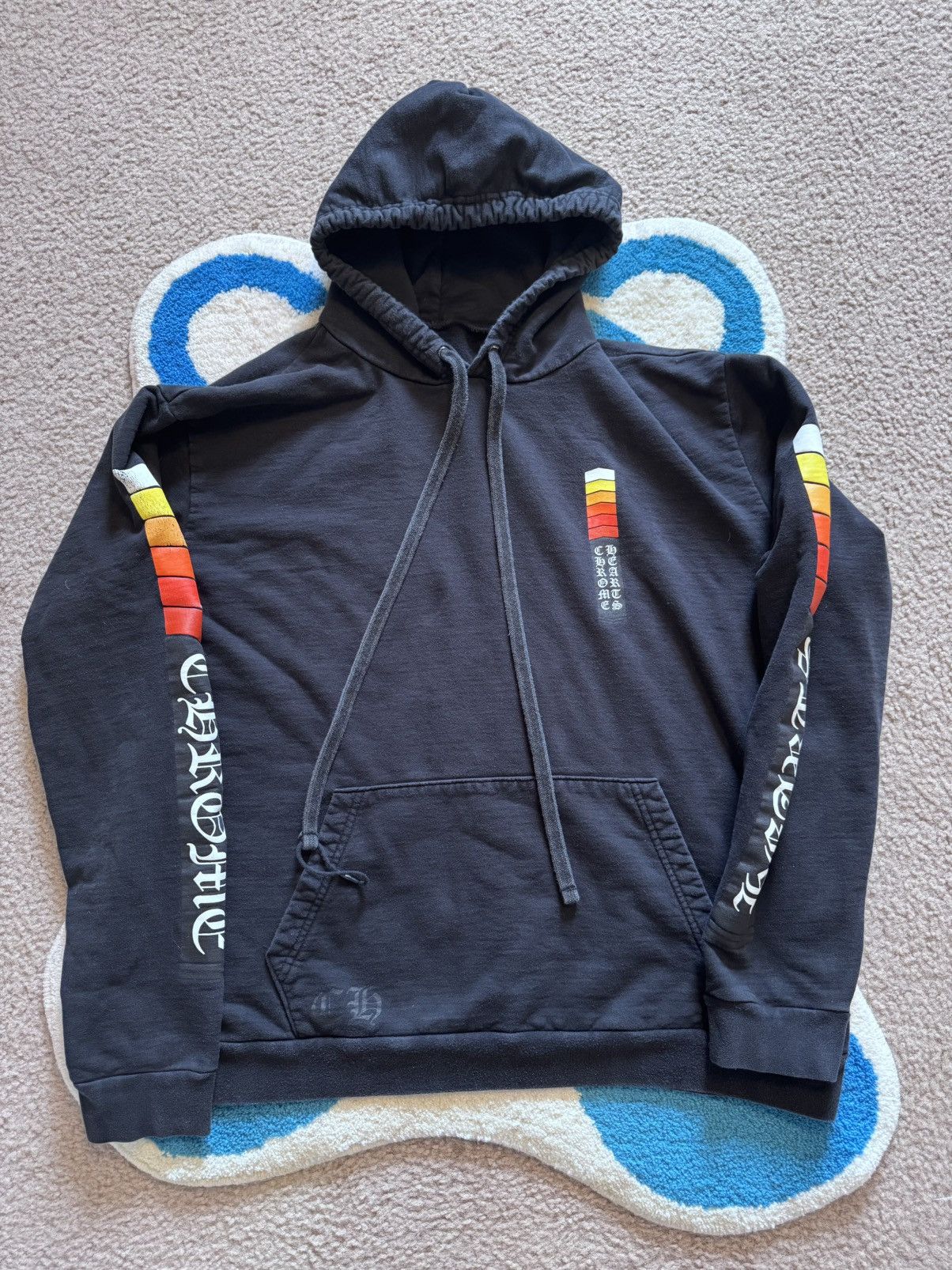 【Chrome Hearts】Boost Hoodie★フーディ★Black 913705_00.png.png