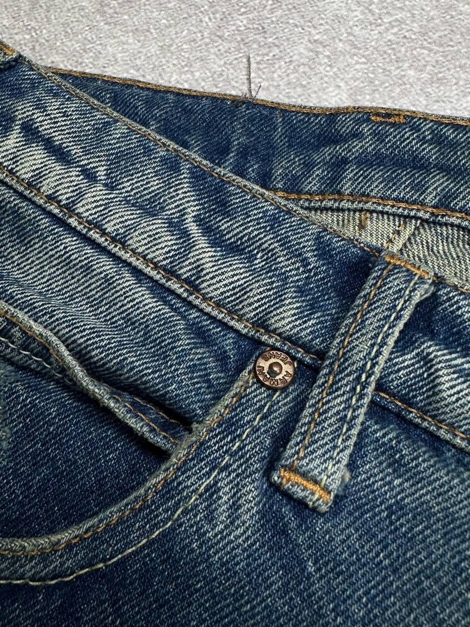 Armani Vintage 90s Armani Jeans Y2K Baggy Jeans Indigo 33 Size US 33 - 8 Thumbnail