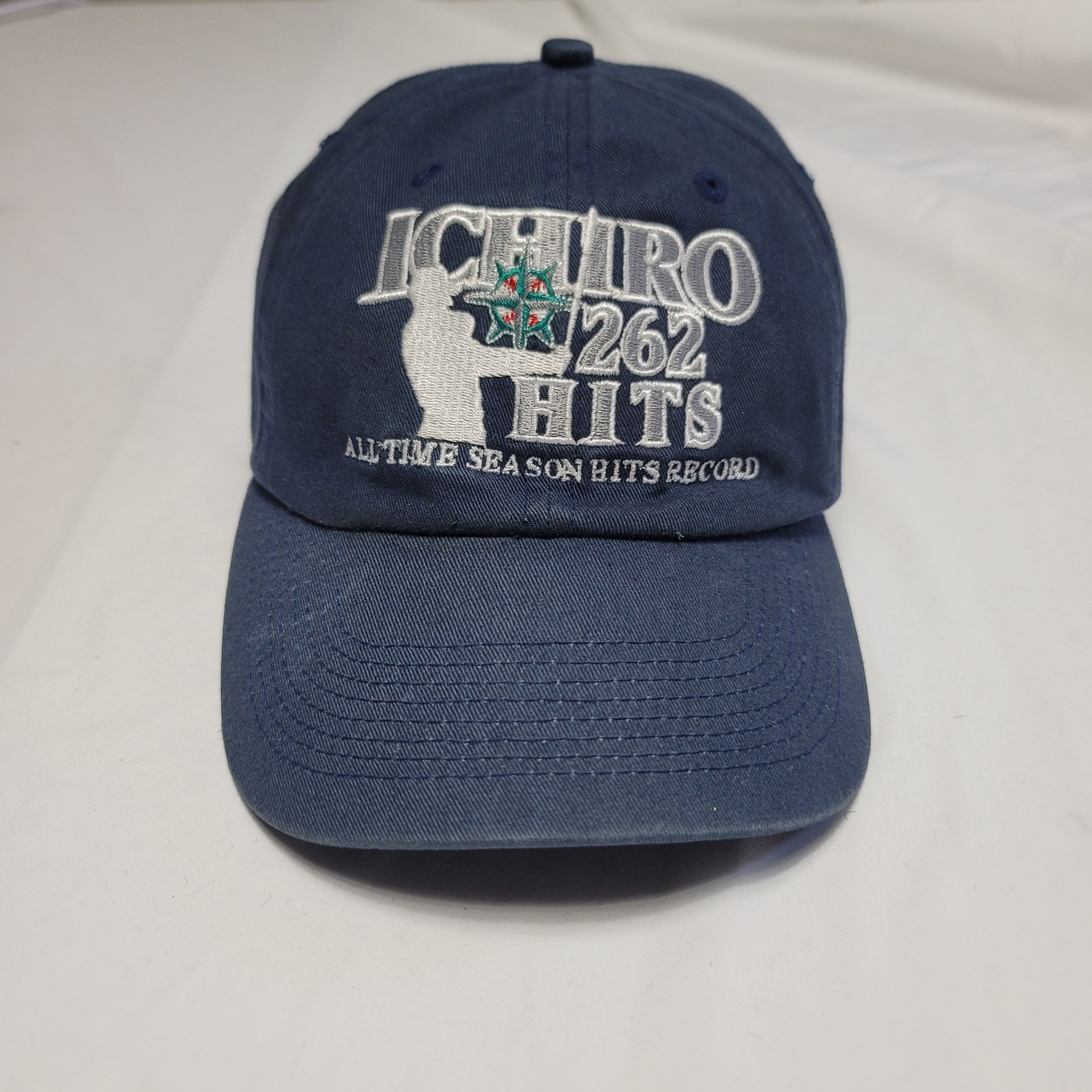 MLB Vintage Ichiro 262 Hits Baseball Cap Size ONE SIZE - 1 Thumbnail
