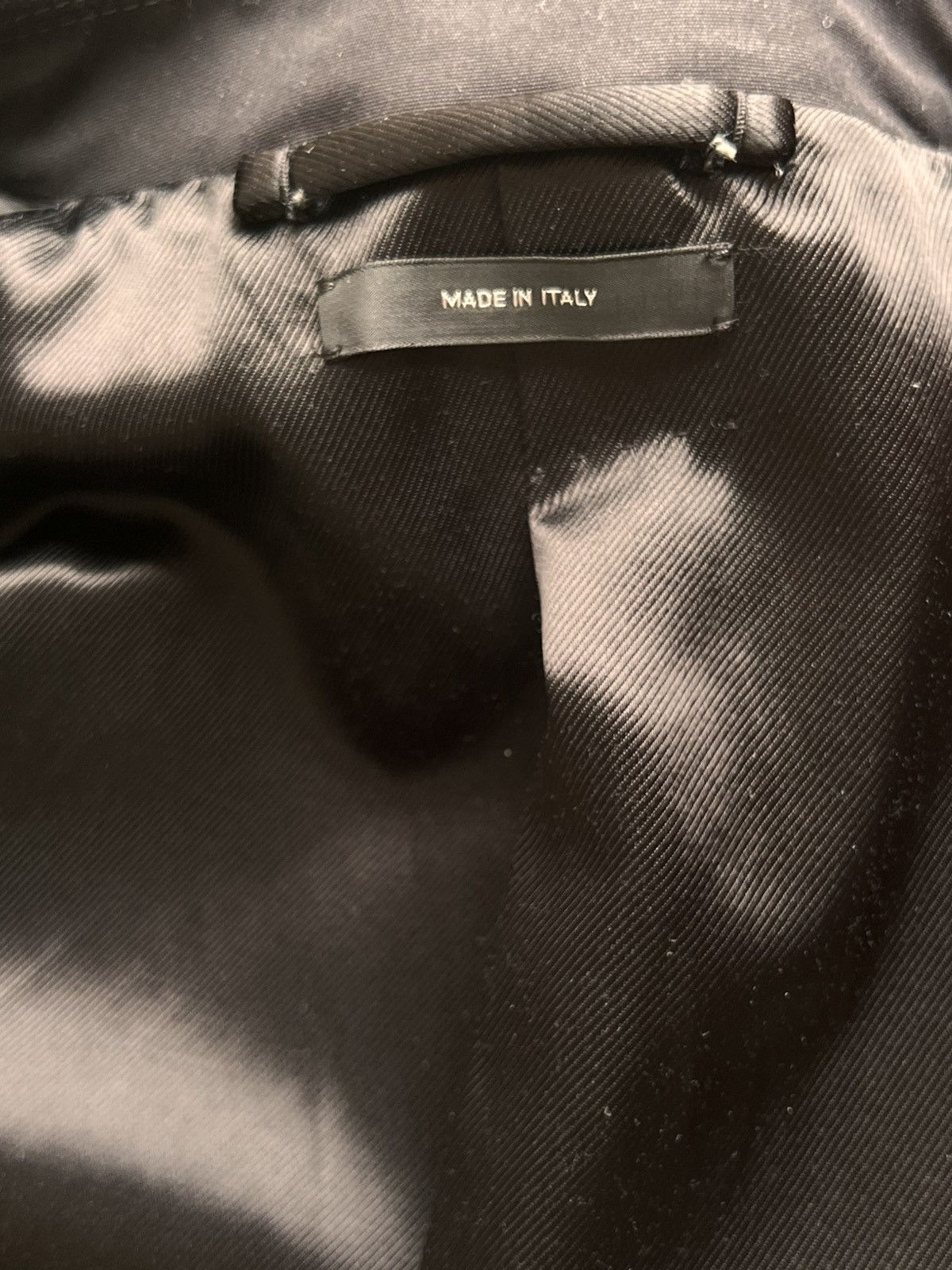 Tom Ford 48 / L Tom Ford Leather Outerwear Trench Coat Black tailor Size US M / EU 48-50 / 2 - 17 Thumbnail