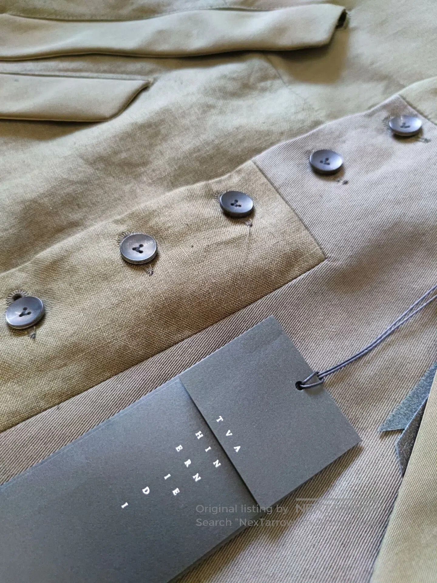 The Viridi-anne Functional Beige Vest for Men. Size US M / EU 48-50 / 2 - 3 Thumbnail