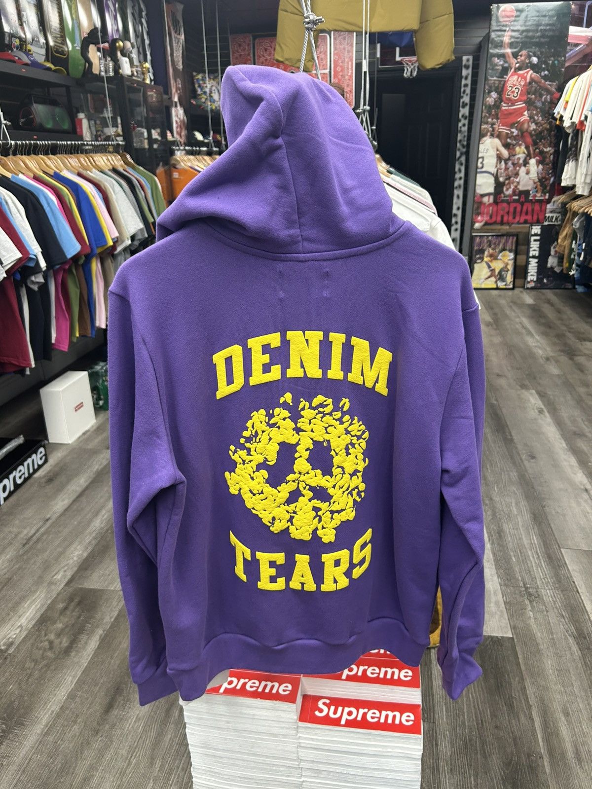 DENIM TEARS Denim Tears Denim University Zip Hoodie Size US L / EU 52-54 / 3 - 2 Thumbnail