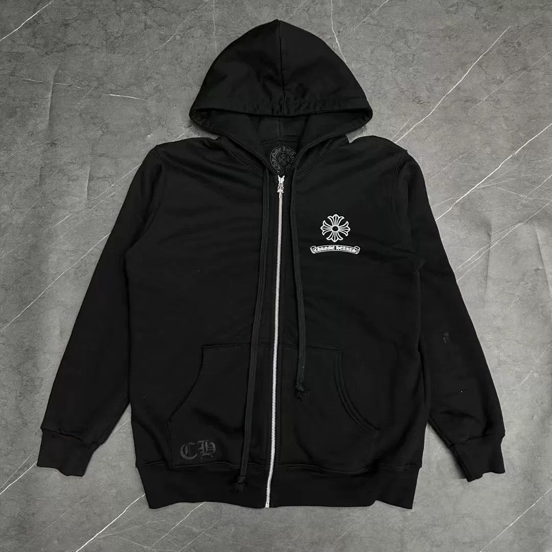 Chrome Hearts Chrome Hearts Black Hoodie L Men Size US L / EU 52-54 / 3 - 1 Thumbnail
