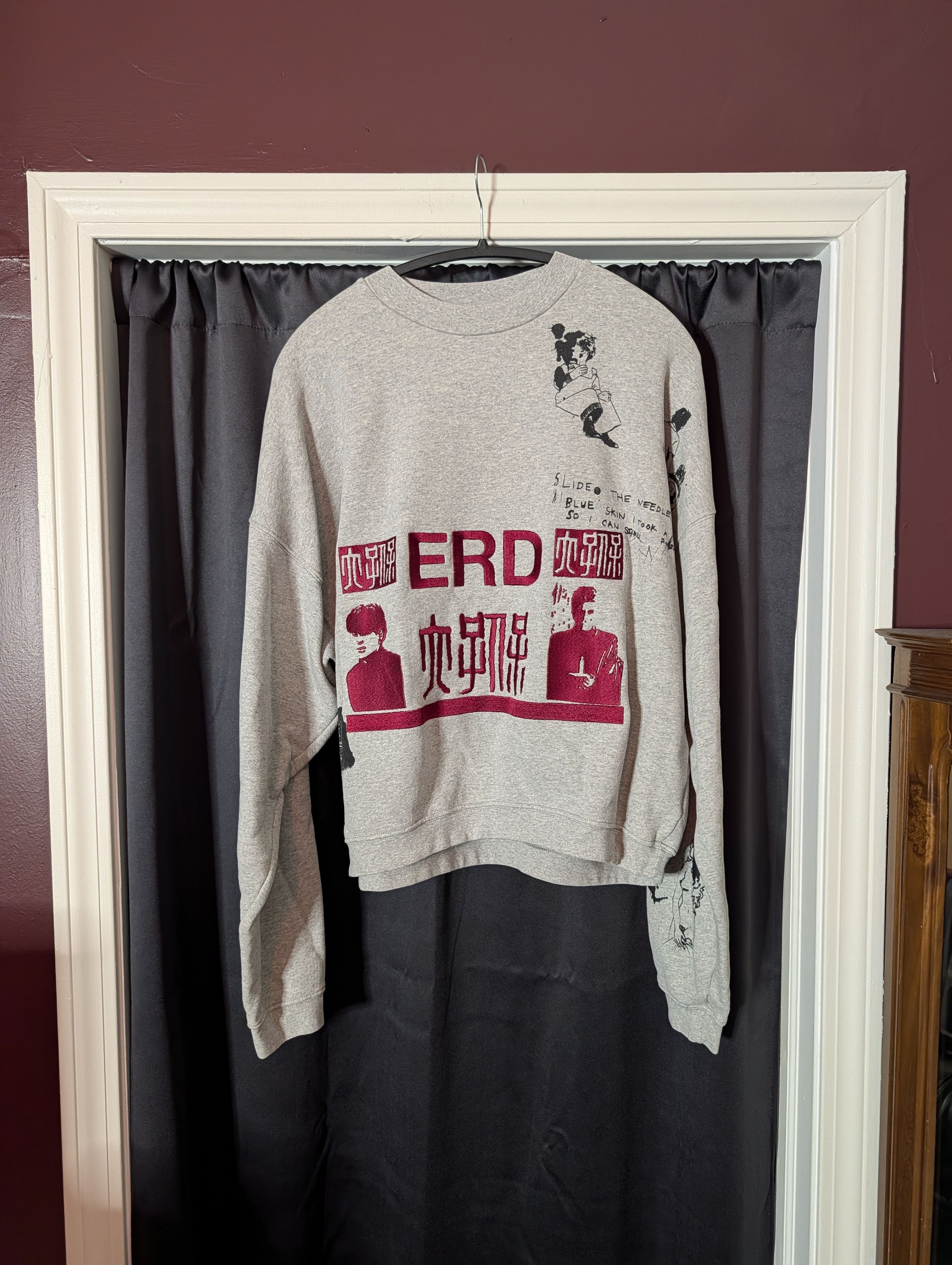 Enfants Riches Deprimes E.R.D. GRAIL Oceanic Embroidered XXX Woman ...