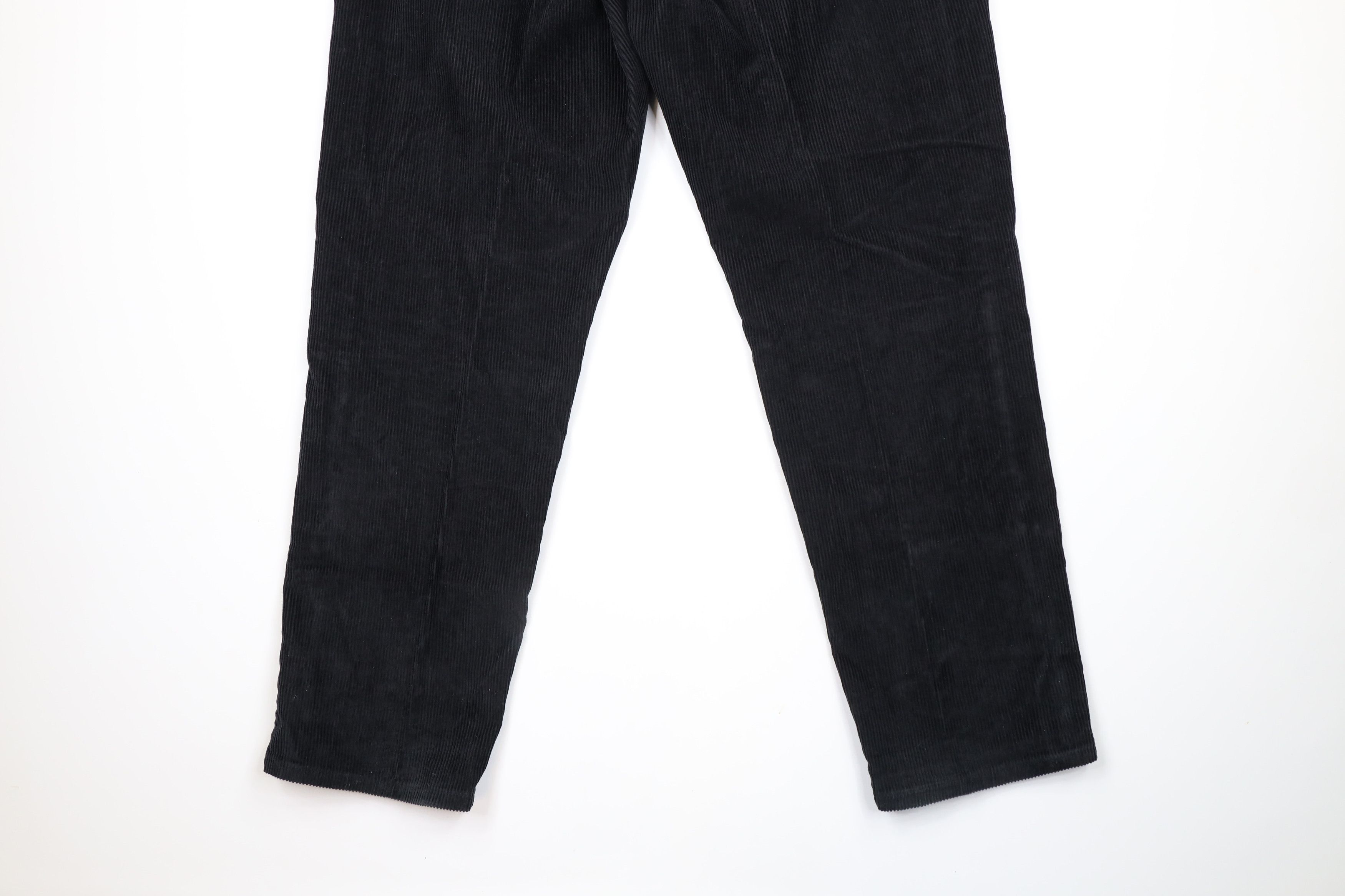 Vintage × Woolrich Woolen Mills Vintage 90s Woolrich Tapered Leg Corduroy Chino Pants Black Size 36" / US 14 / IT 50 - 11 Thumbnail