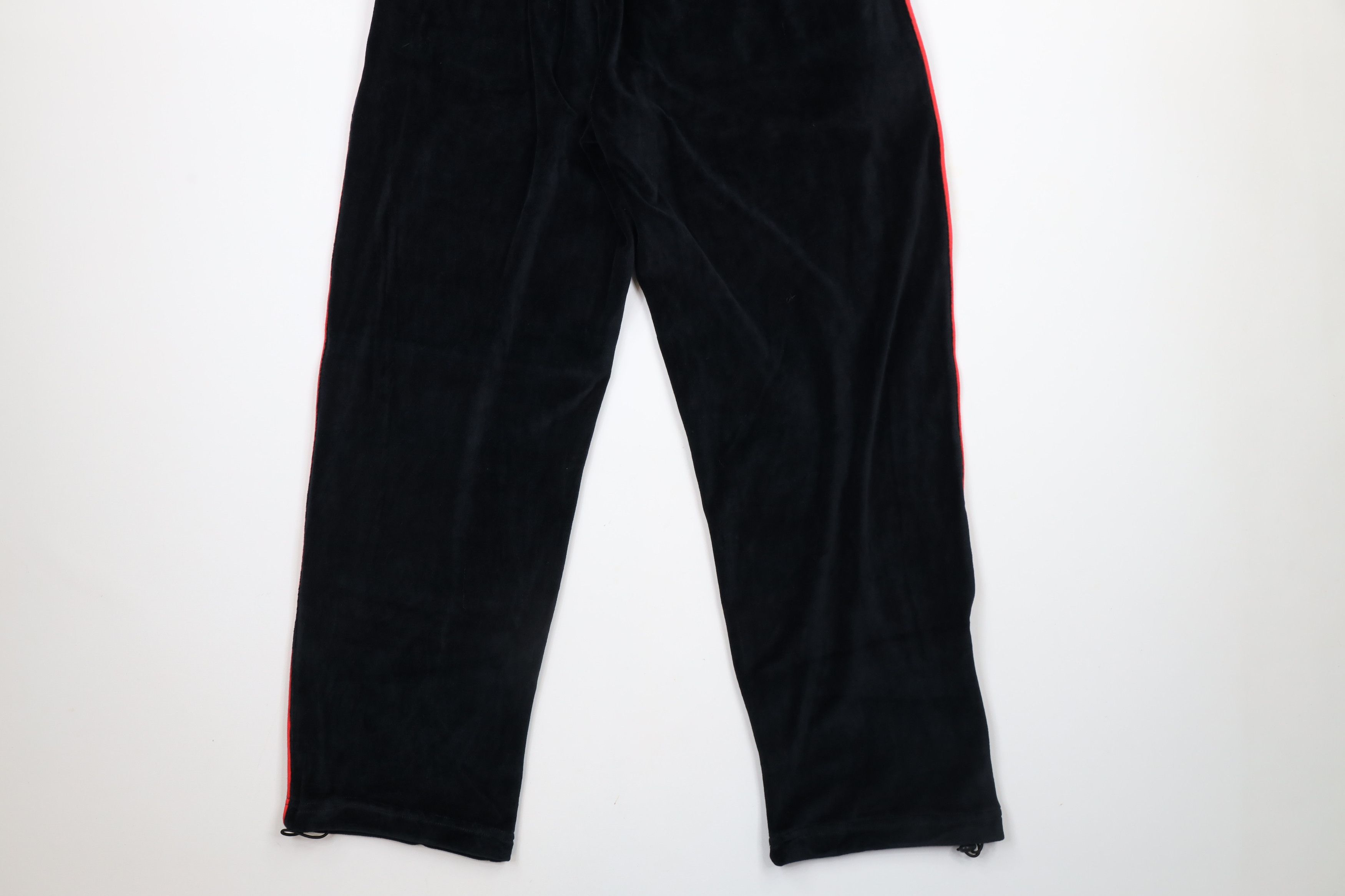 Vintage Deadstock Vintage Y2K Streetwear Velour Wide Leg Sweatpants Size US 34 / EU 50 - 10 Thumbnail