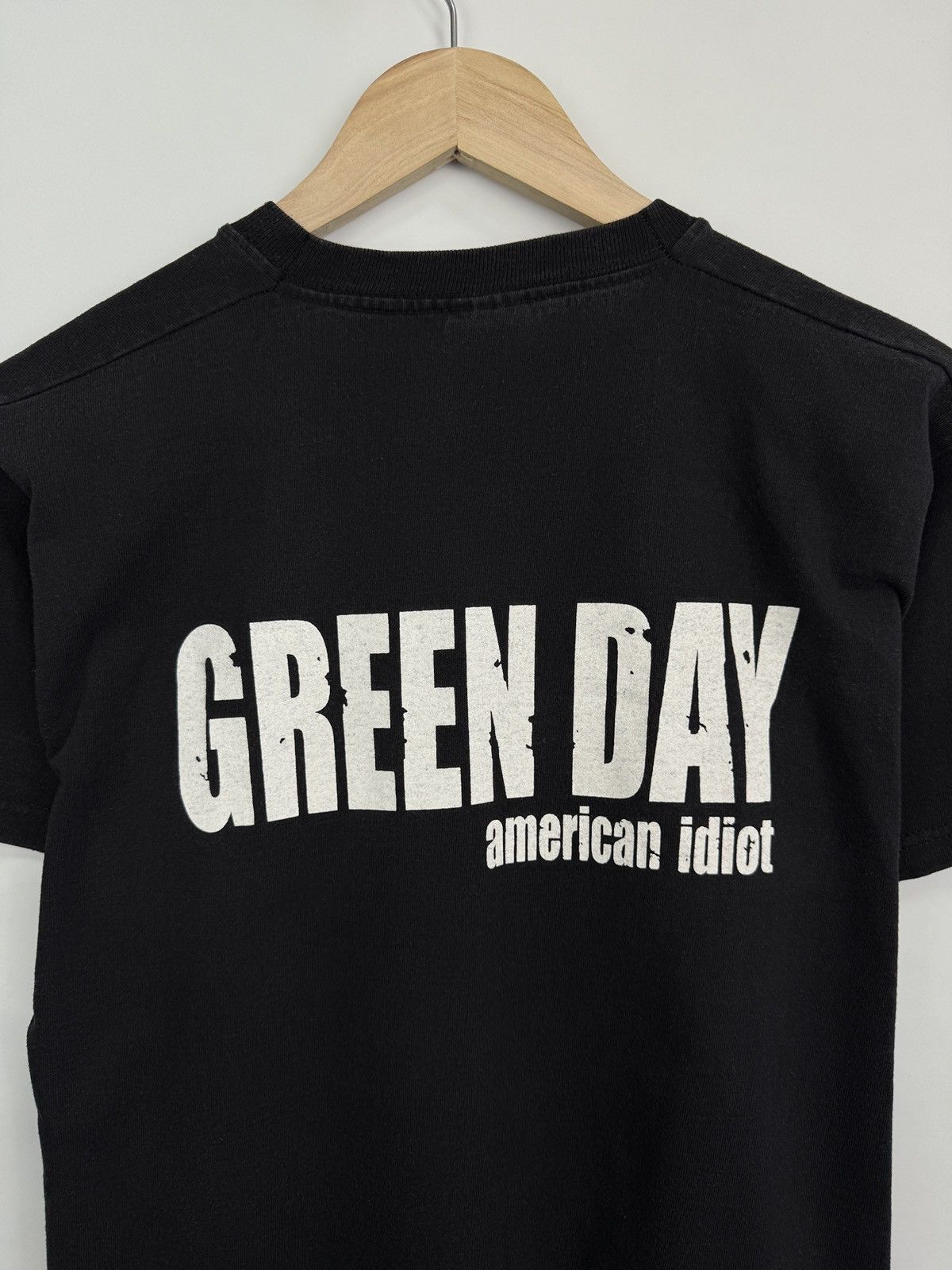 Fruit Of The Loom 🇺🇸 Vintage Y2K Green Day American Idiot T-Shirt Rare Retro Size US M / EU 48-50 / 2 - 8 Thumbnail