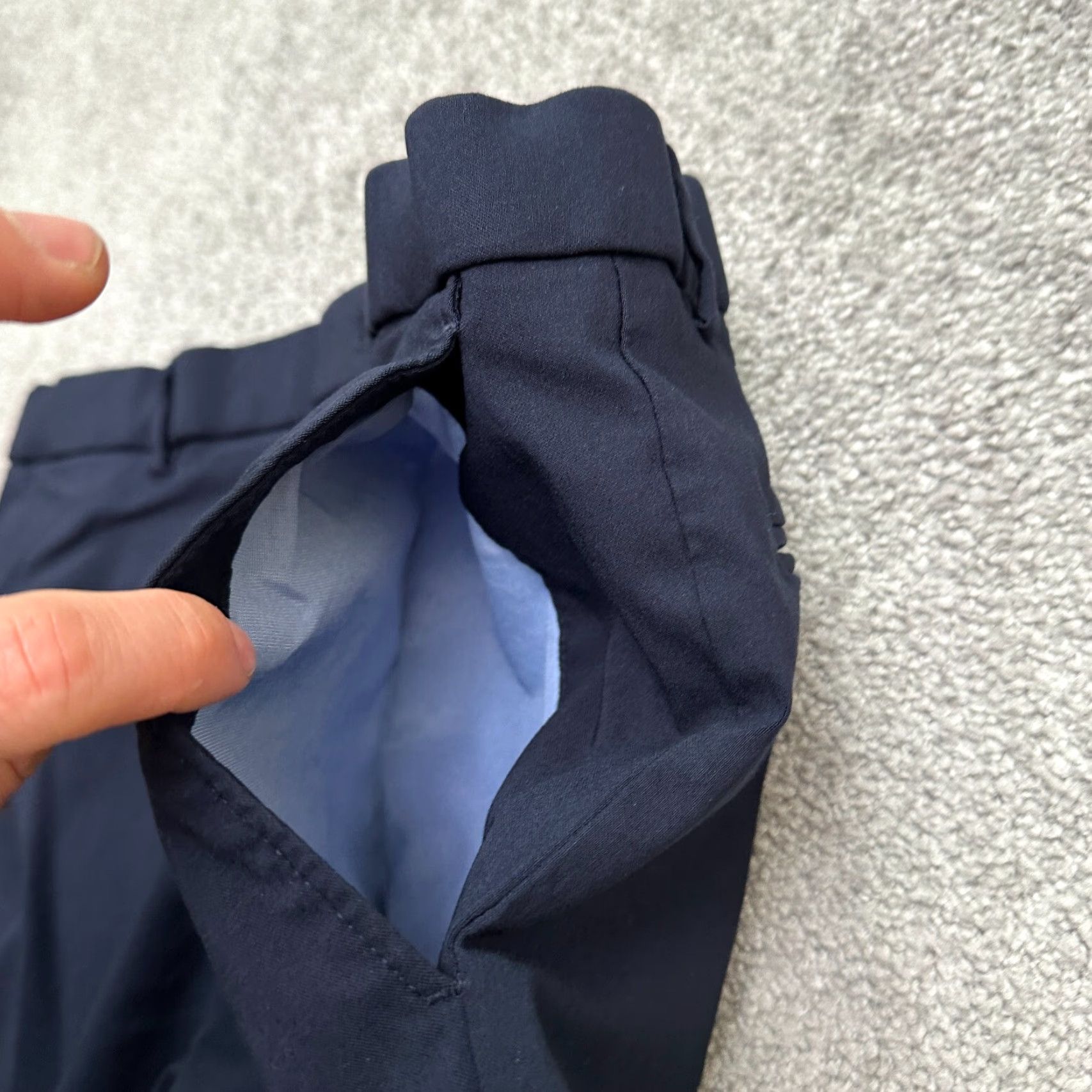 Tommy Hilfiger Tommy Hilfiger Pants Mens 34x30 Blue Straight Leg Stretch Work Business Size US 34 / EU 50 - 4 Thumbnail