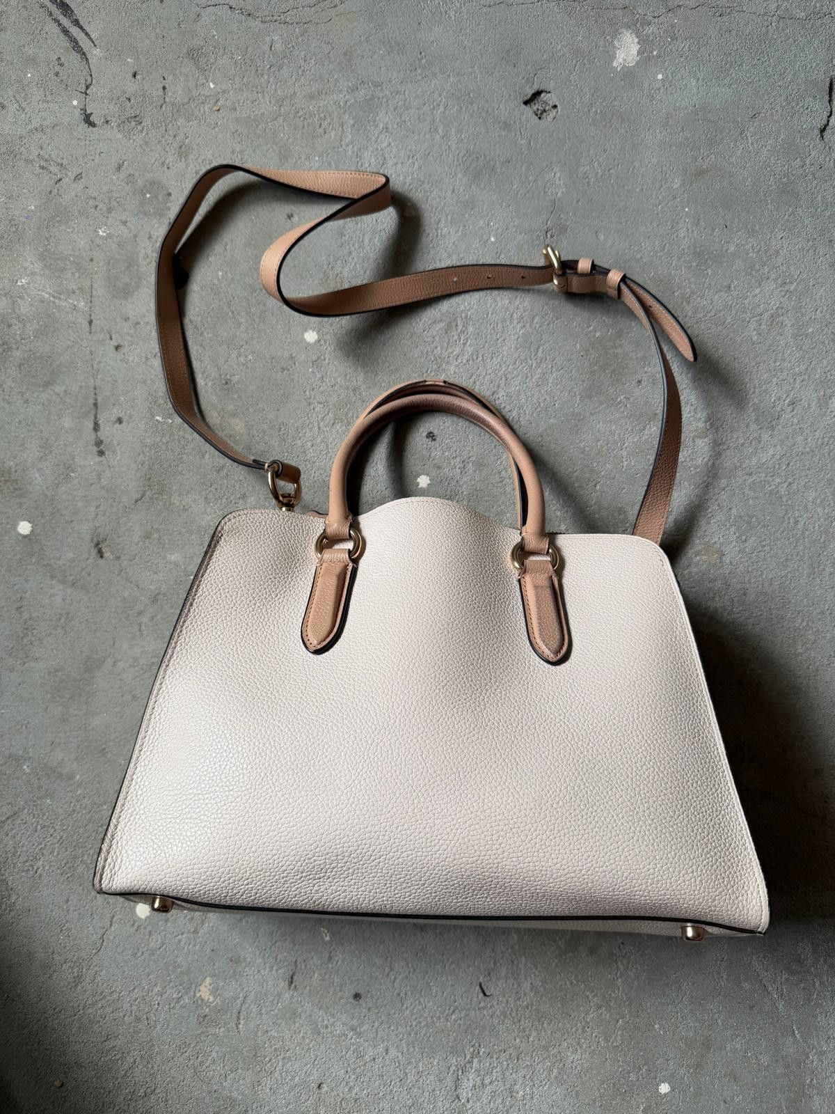 Coach Coach 2Way Channing Carryall Shoulder Bag White/Beige Size ONE SIZE - 6 Thumbnail
