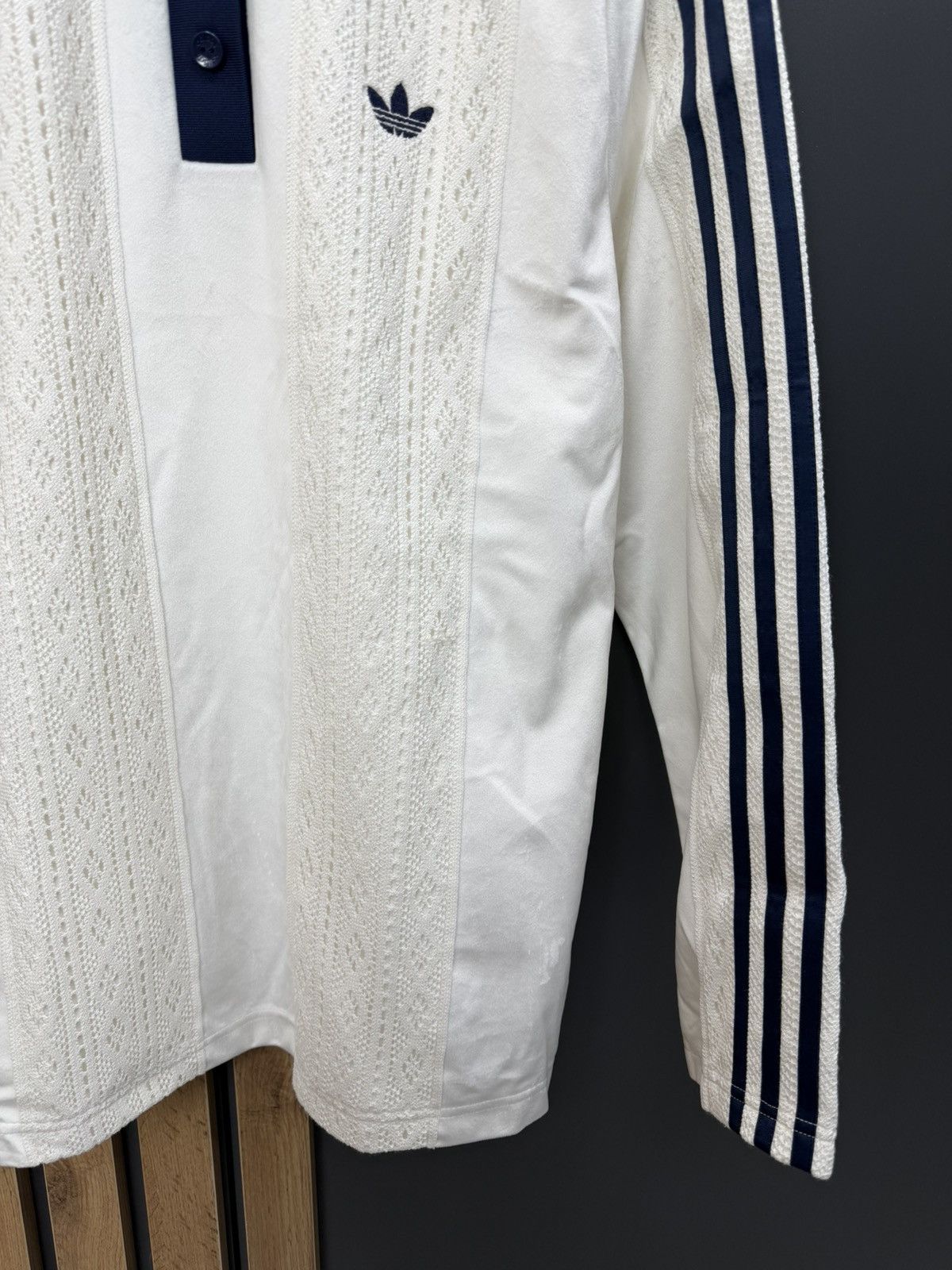 Adidas Adidas Winterised Longsleeve Soccer Jersey White Size M Size M / US 6-8 / IT 42-44 - 3 Thumbnail