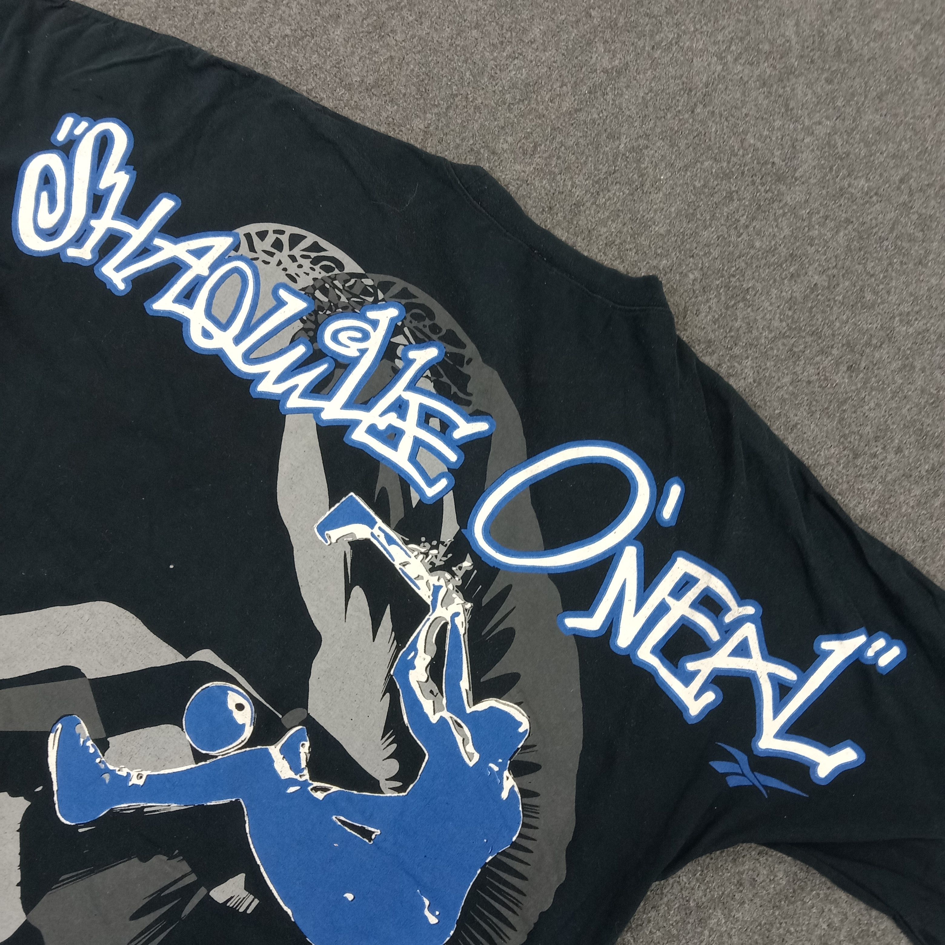 NBA × Reebok × Vintage Reebok Shaulie Oneal American NBA Players Tshirt Size US XL / EU 56 / 4 - 2 Thumbnail