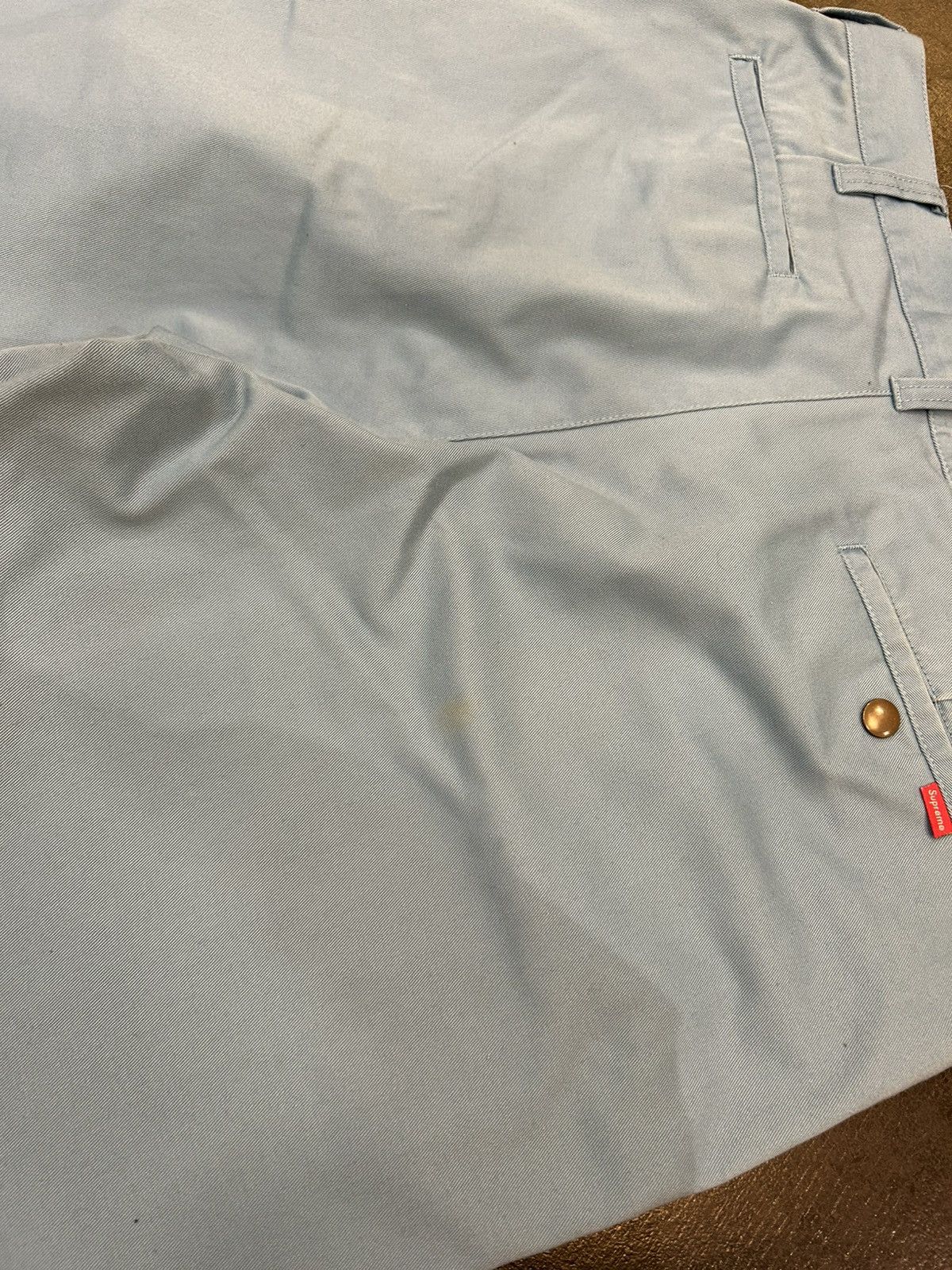 Supreme Supreme Cotton Shorts - Blue Size US 34 / EU 50 - 4 Thumbnail
