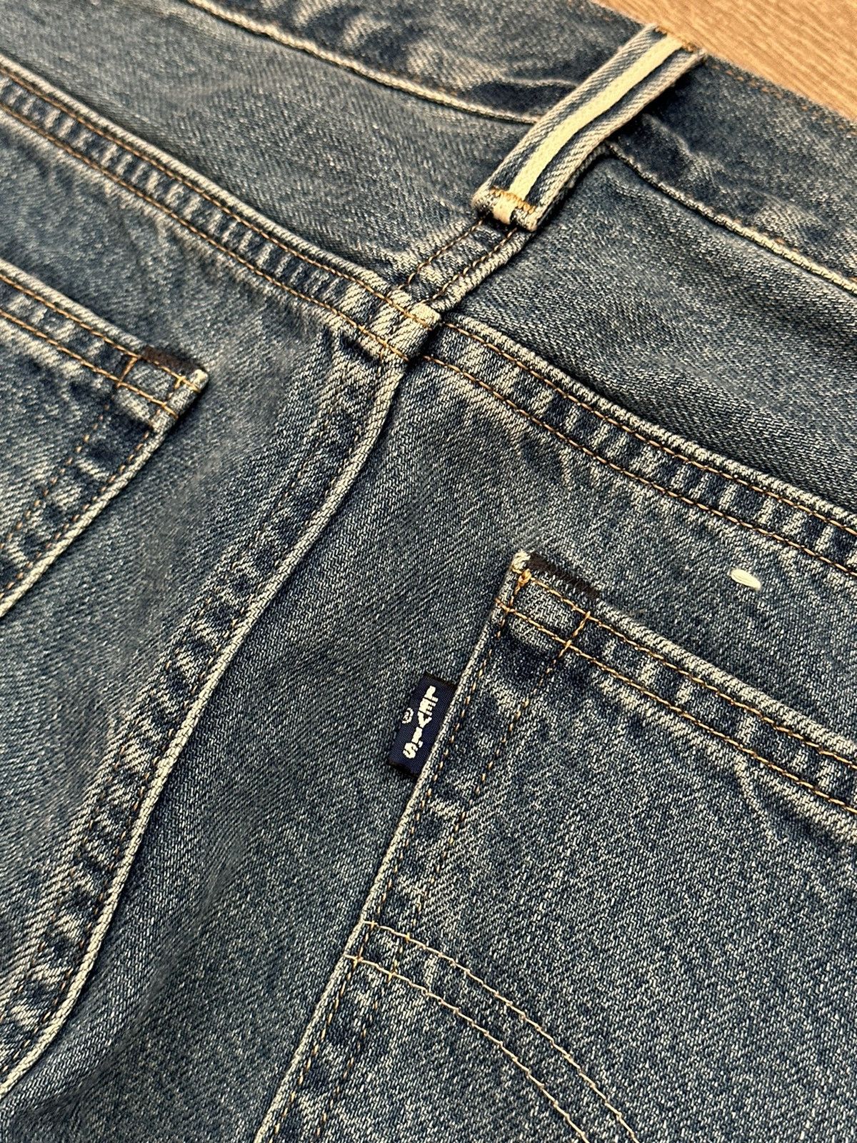 Levi's 🔥LEVIS JAPAN FABRIC SELVEDGE JEANS🔥 Size US 32 / EU 48 - 4 Thumbnail