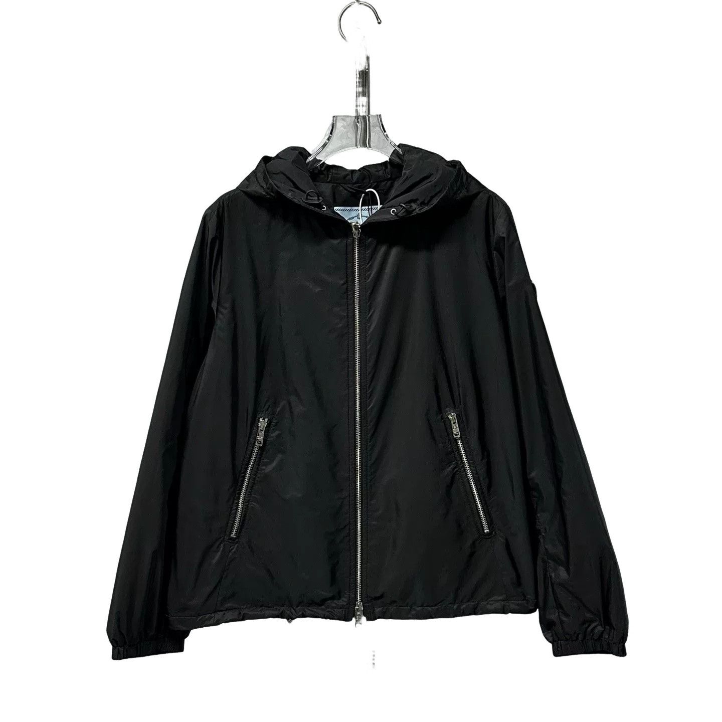 Prada Prada Triangle Logo Hooded Jacket IT 42 Size M / US 6-8 / IT 42-44 - 1 Thumbnail