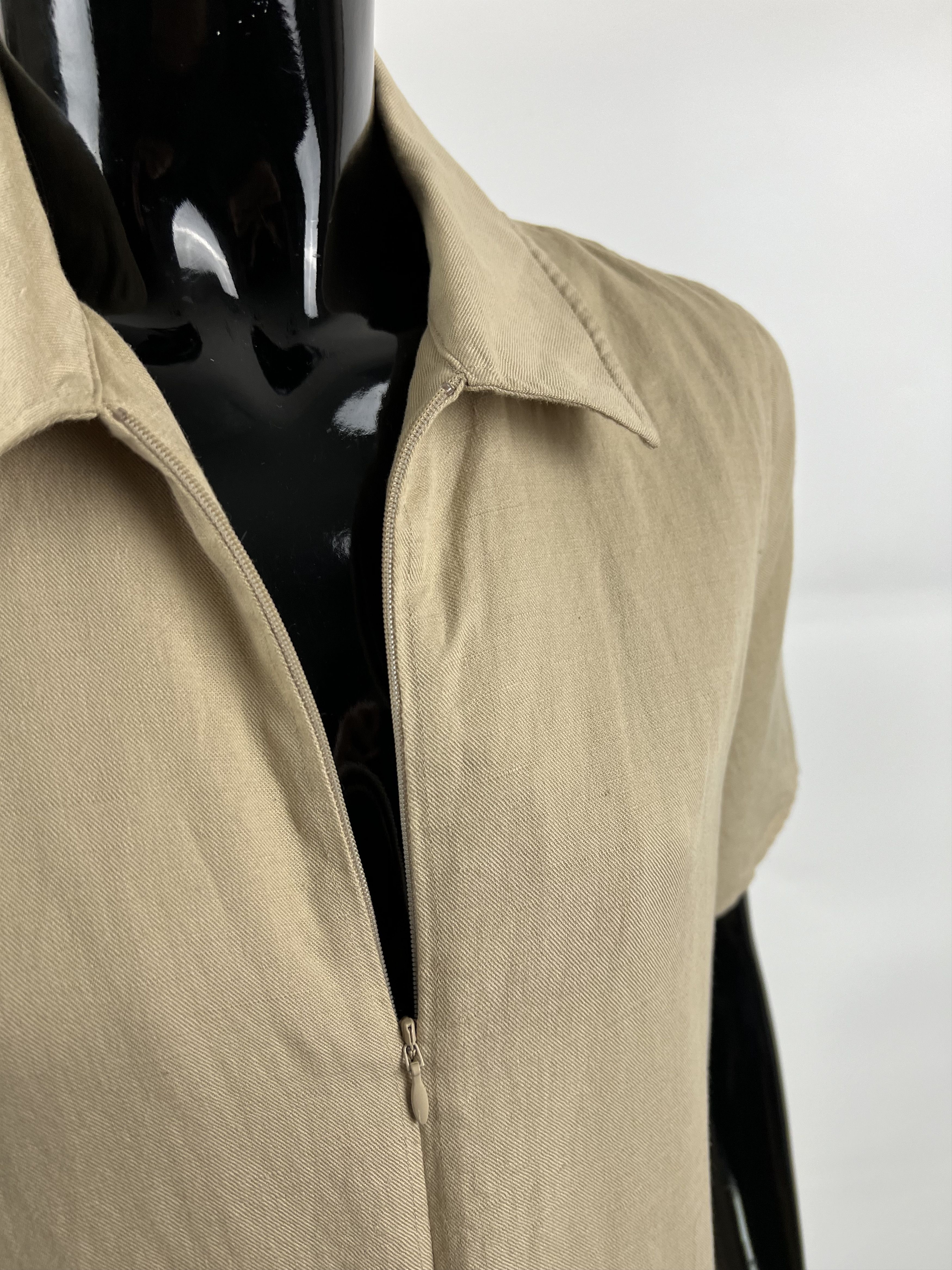 Cos COS Women's Beige Linen Cotton Jumpsuit Size EUR34/XS Size 26" / US 2 / IT 38 - 13 Thumbnail