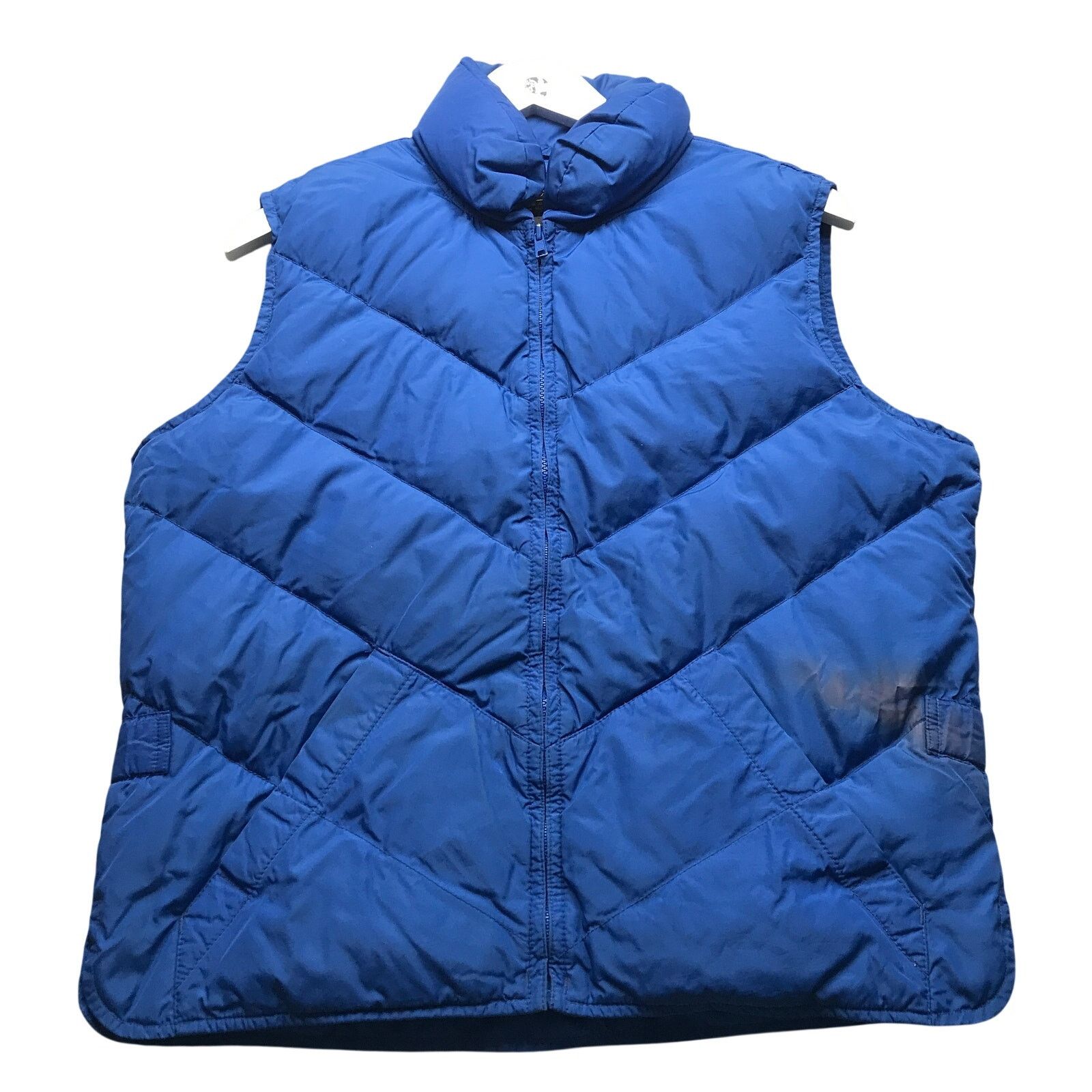 Eddie Bauer Vintage Eddie Bauer Puffer Goose Down Vest Jacket Men M Blue Size US M / EU 48-50 / 2 - 1 Thumbnail