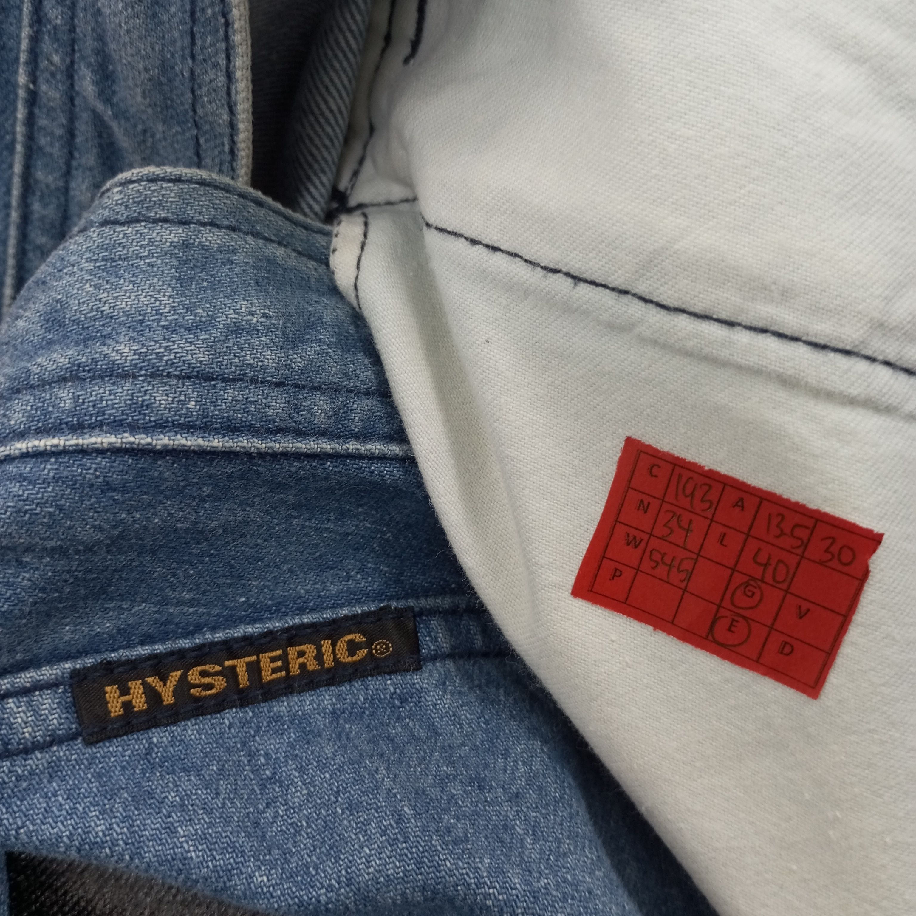 Hysteric Glamour × Japanese Brand × Vintage Hysteric Glamour Japanese Brand Bootcut Style Custom Jeans Size 28" / US 6 / IT 42 - 14 Thumbnail