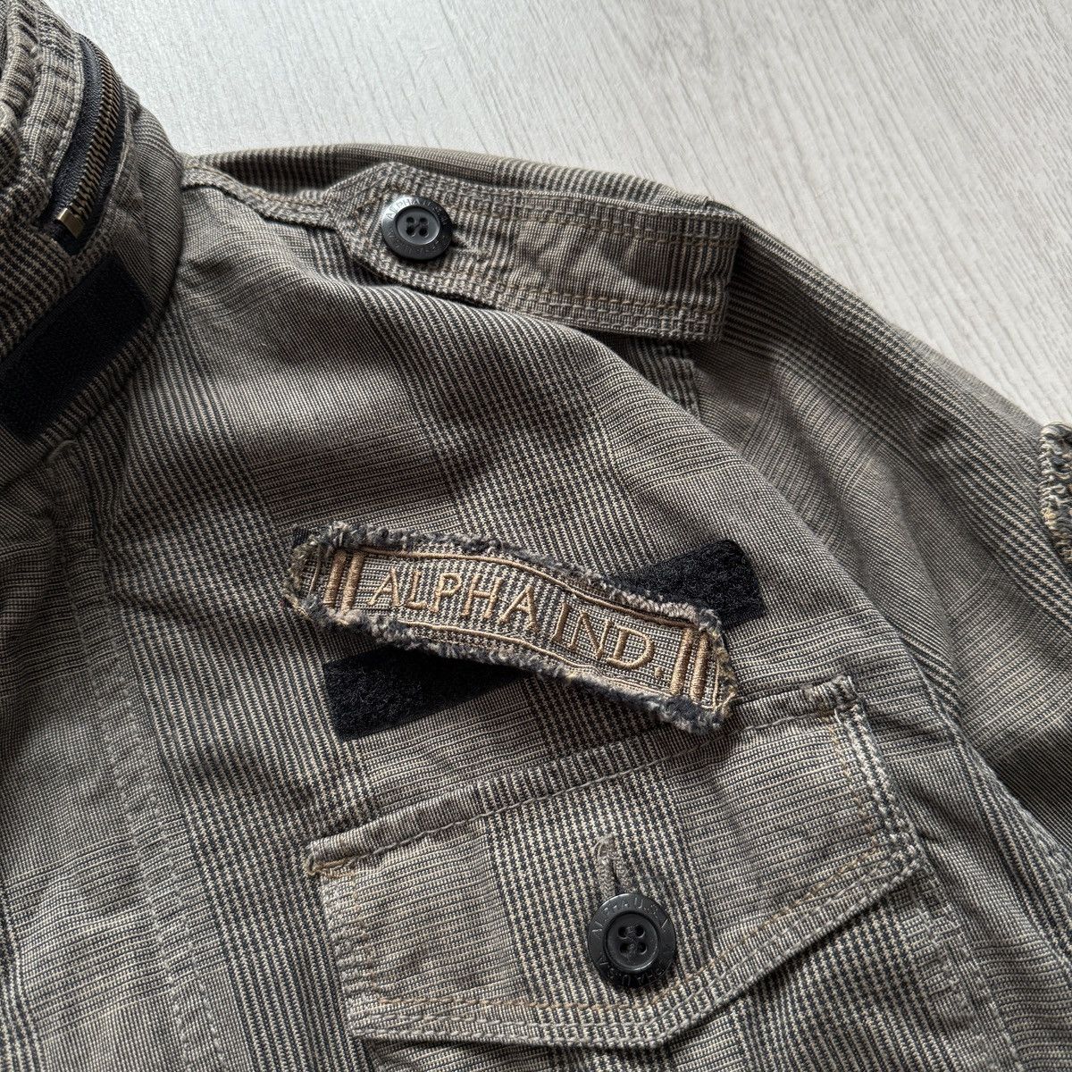 Alpha Industries × Vintage Alpha Industries M 65 Style Patchwork Field Jacket Size US L / EU 52-54 / 3 - 7 Thumbnail