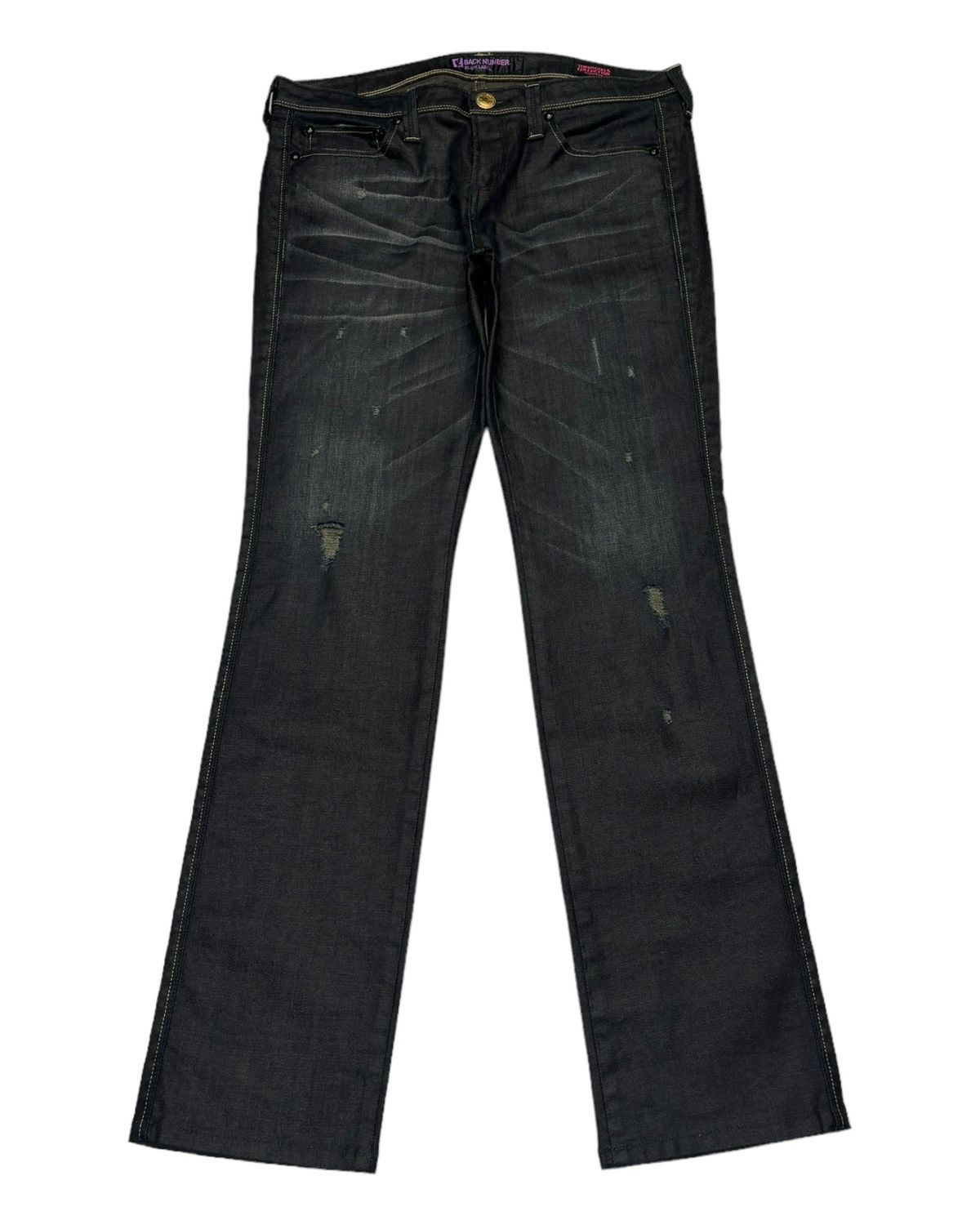 🔥Tokyo Girl Collection Waxed Blue Denim Black Label