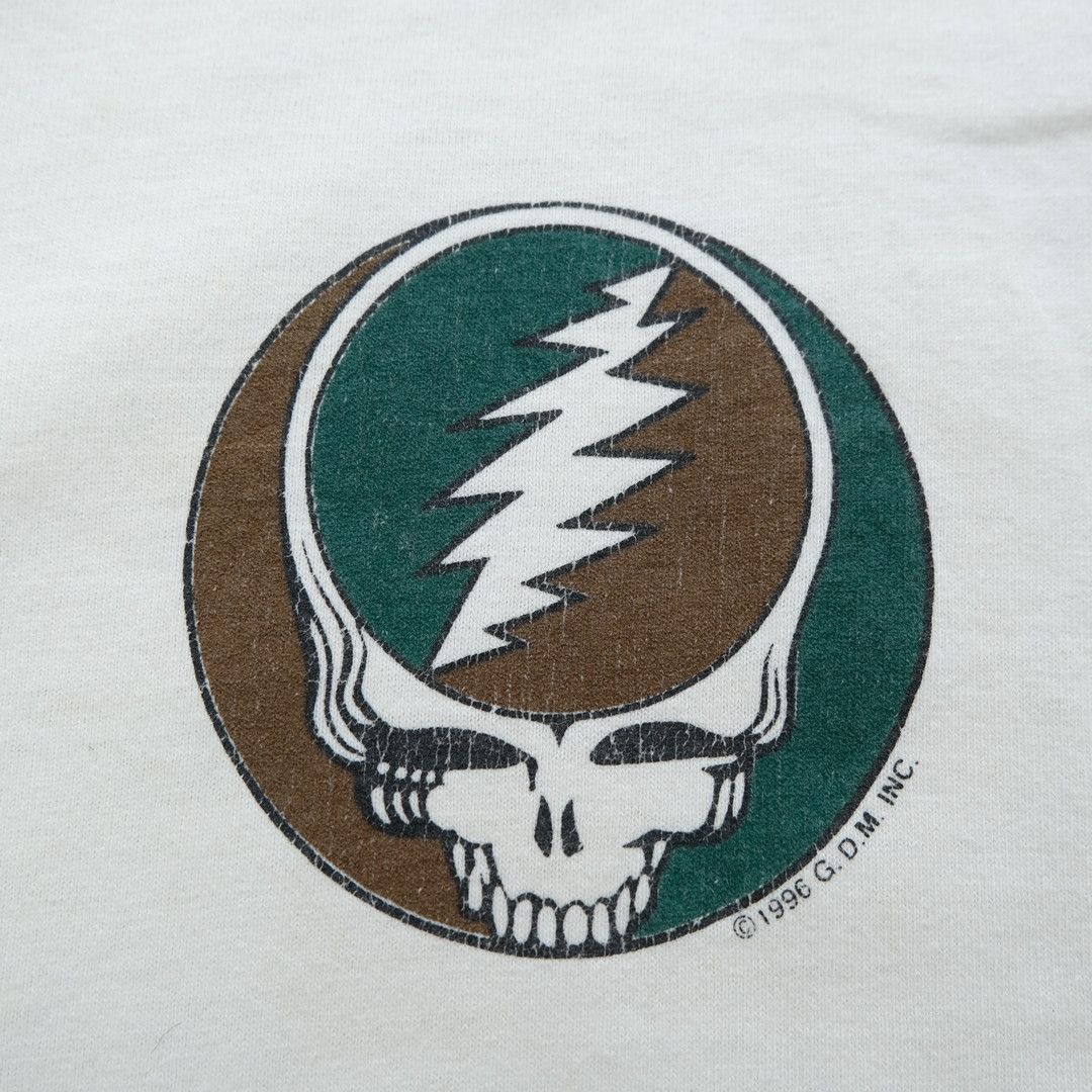 Grateful Dead 1996 Grateful Dead 36086 Songs Green White Long Sleeve Tee Size US L / EU 52-54 / 3 - 5 Thumbnail