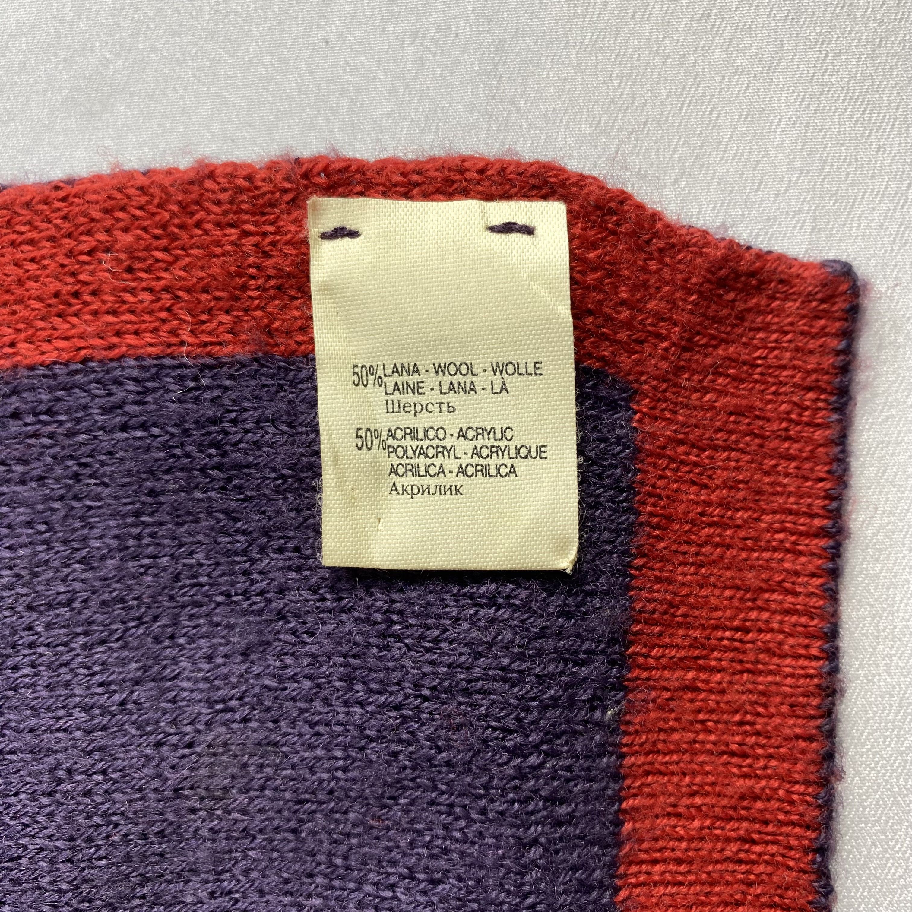Vintage Robert Fraser Scarf Neck Wrap Wool Muffler Size ONE SIZE - 5 Thumbnail
