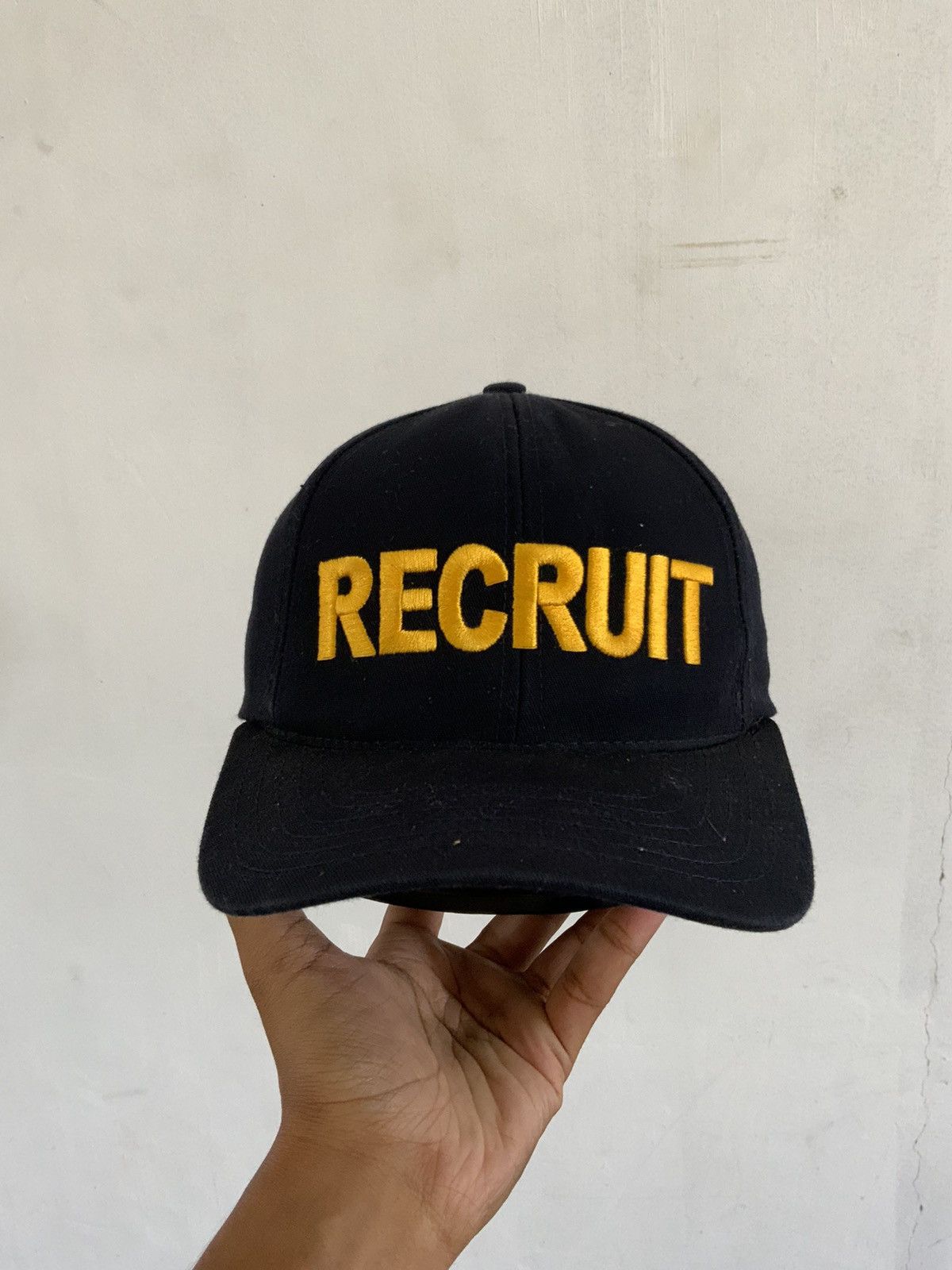 Vintage Recruit Graffiti USA Made Hat Size ONE SIZE - 1 Thumbnail
