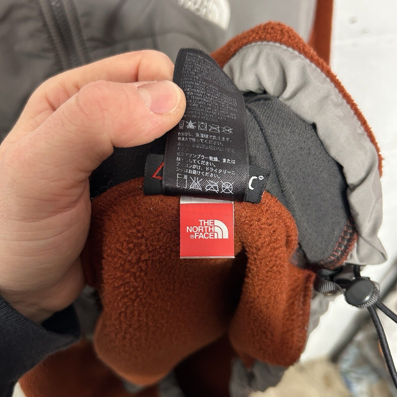 The North Face The North Face Denali Jacket “Rust Orange/Grey" Size US L / EU 52-54 / 3 - 8 Thumbnail