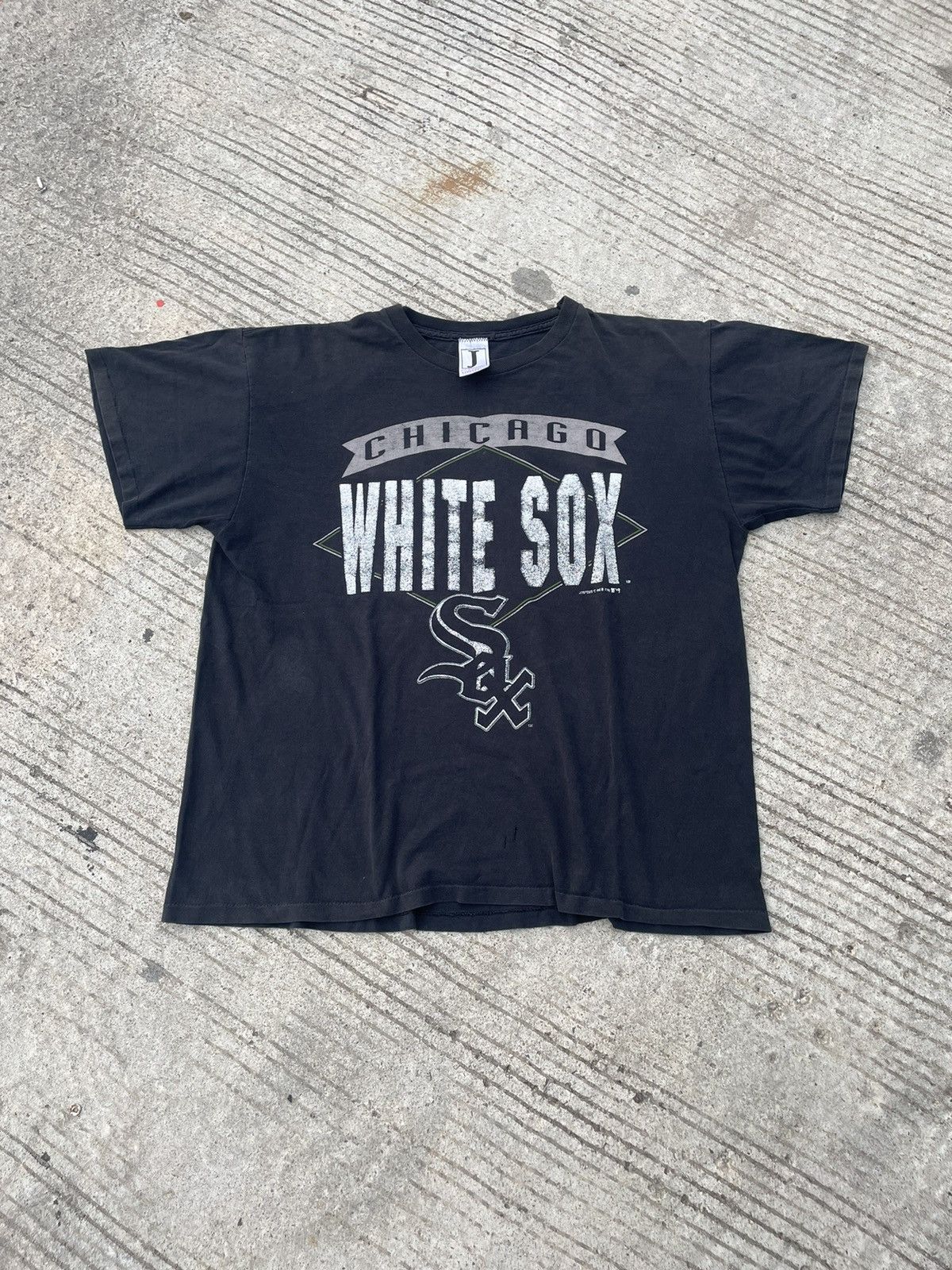 MLB × Vintage Vintage MLB Chicago White Sox 1992 Black T-shirt Size US L / EU 52-54 / 3 - 1 Thumbnail