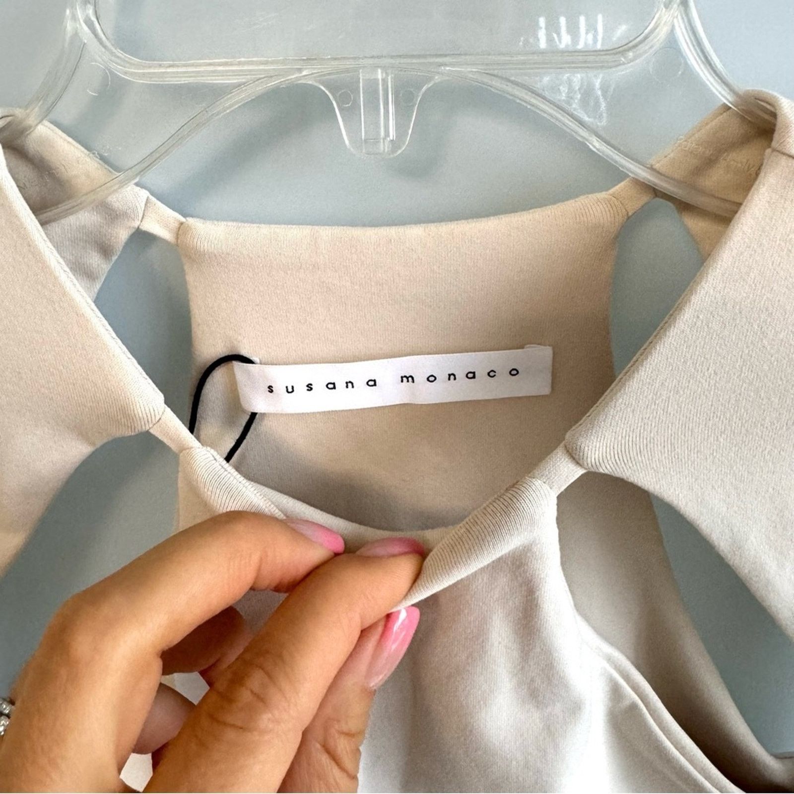 Susana Monaco New! Susana Monaco Cut-Out Shortsleeve Dress, Size XS Size XS / US 0-2 / IT 36-38 - 4 Thumbnail