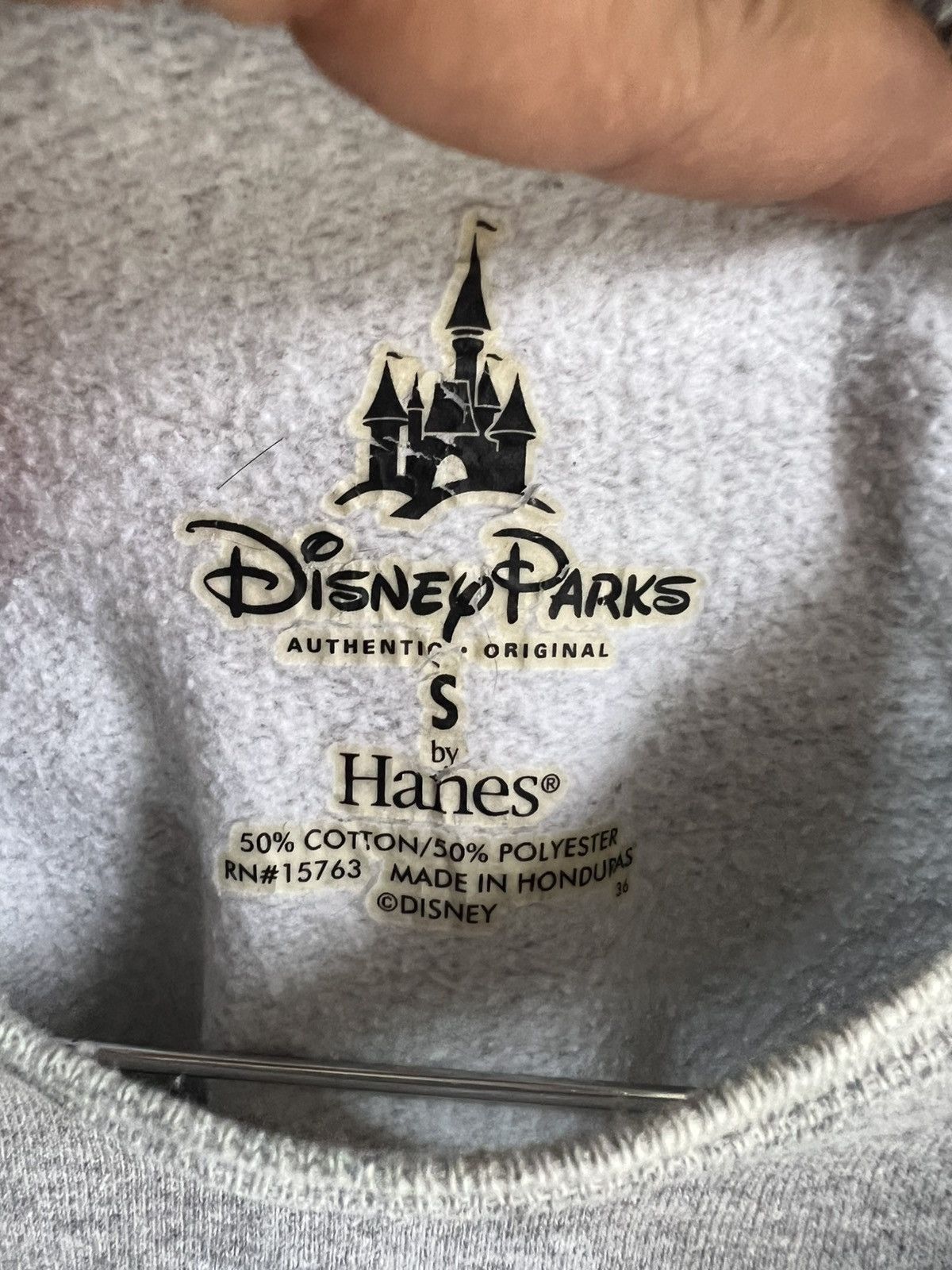 Mickey Mouse 🔥Hanes Disneyland Resort Crewneck Sweatshirt Size US S / EU 44-46 / 1 - 12 Thumbnail