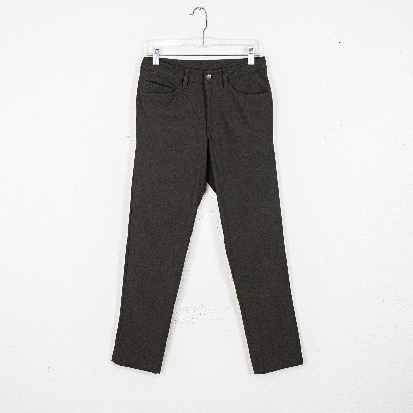 Lululemon Lululemon Men's ABC Slim fit Chino Pants Olive Green size 28 Size US 28 / EU 44 - 1 Thumbnail