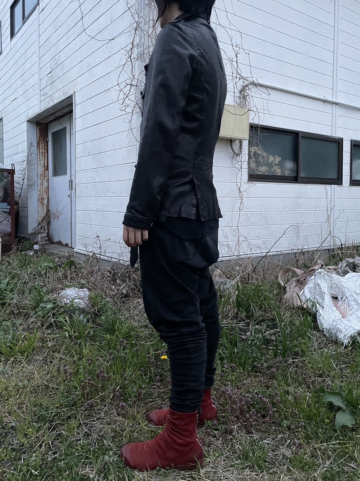 Neil Barrett Early 2000s Neil Barrett - Utility Goatskin Leather Jacket Size US L / EU 52-54 / 3 - 14 Thumbnail
