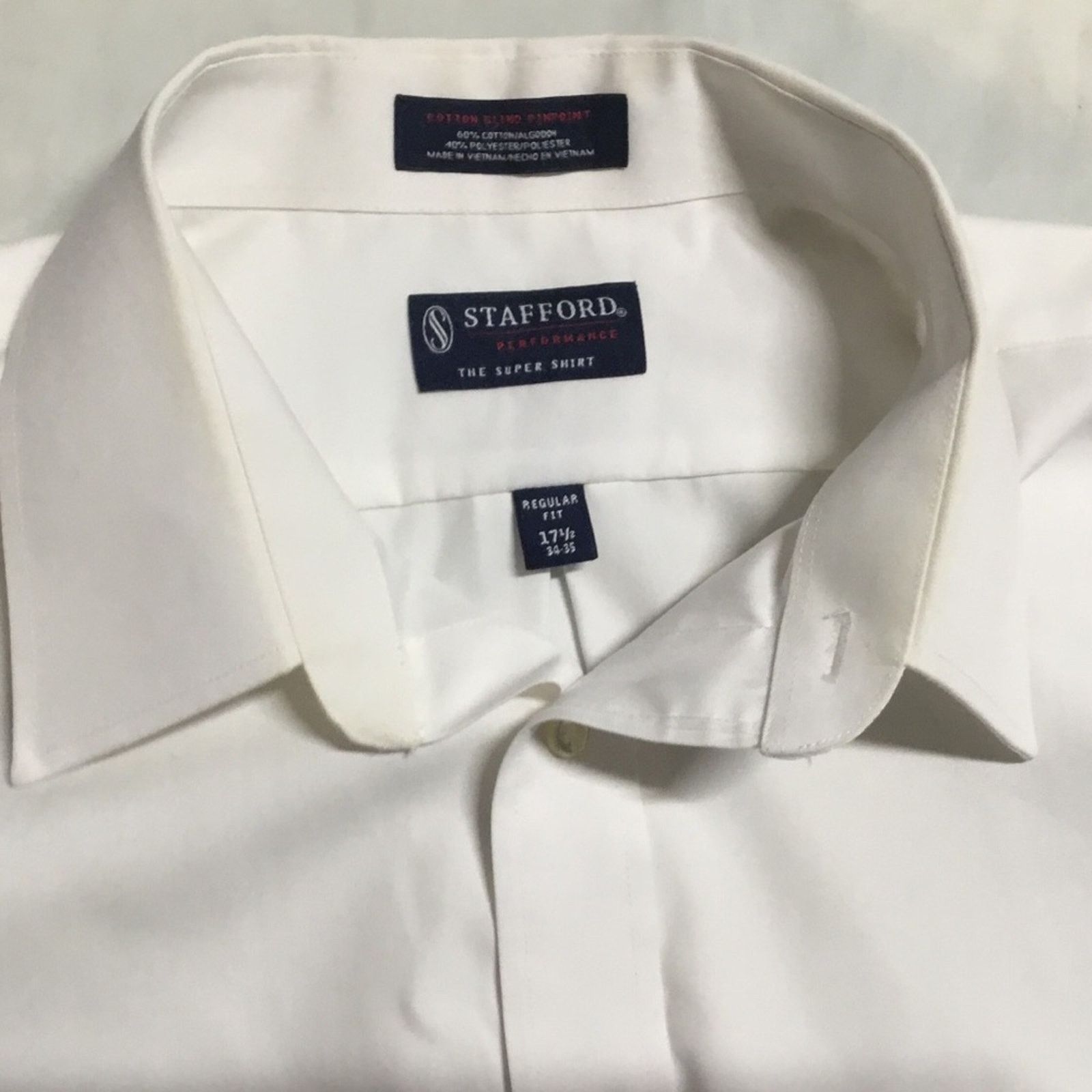 Stafford Stafford Button Down Regular Fit Shirt Size US XL / EU 56 / 4 - 4 Thumbnail