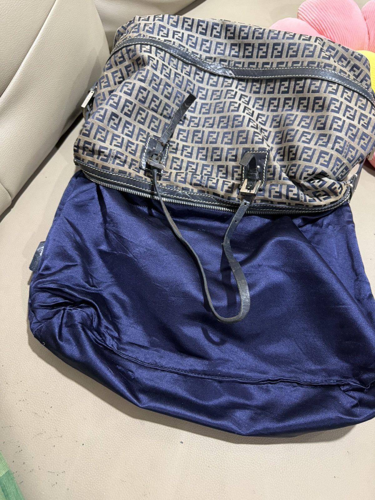 Fendi Authentic Fendi Zucca Monogram Canvas Hand Bag Size ONE SIZE - 15 Thumbnail