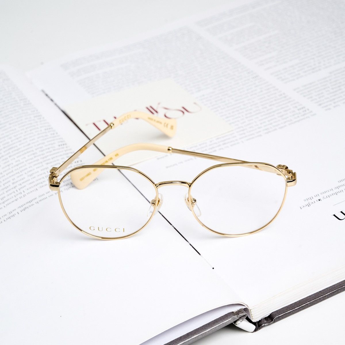 Gucci GUCCI GG1145O 001 GLASSES Size ONE SIZE - 6 Thumbnail