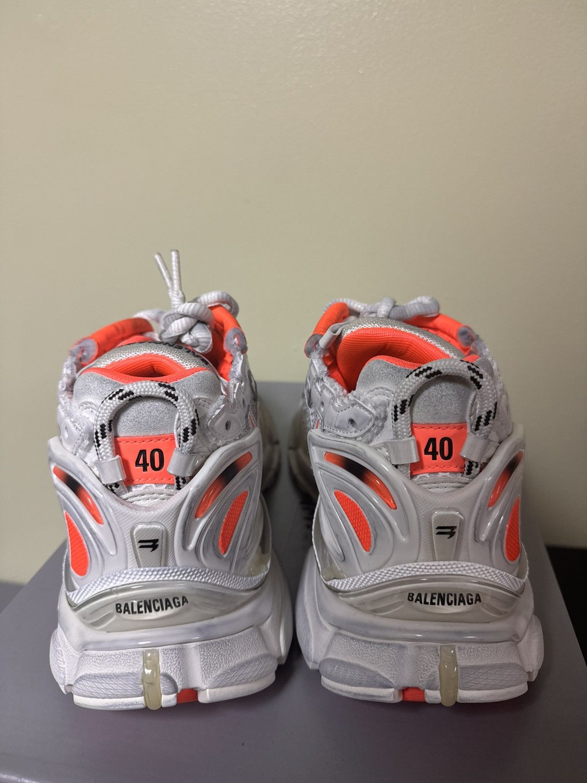 Balenciaga Balenciaga White Runner 40 Size US 7 / EU 40 - 5 Thumbnail