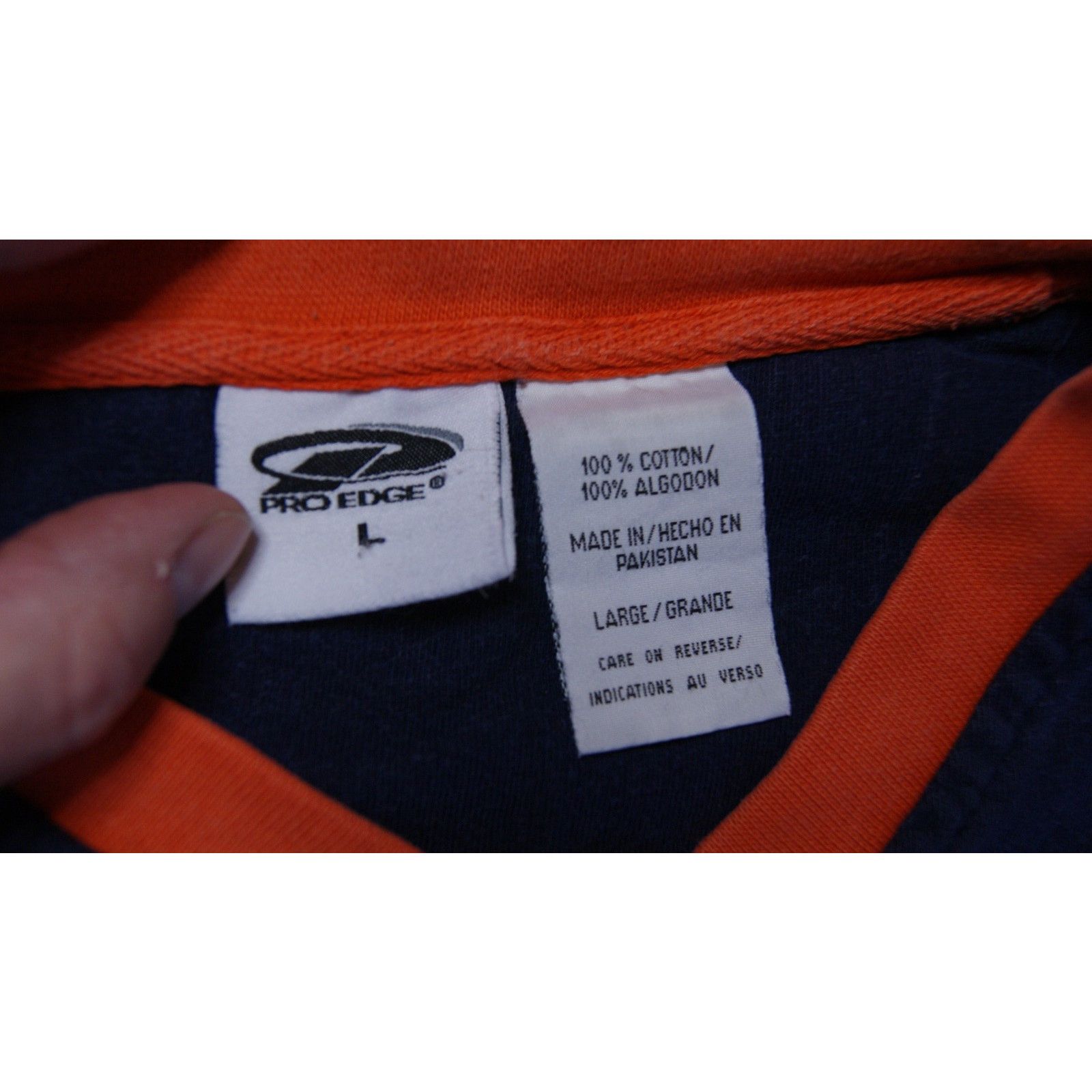Pro Edge VTG Y2K ILLINOIS FIGHTING ILLINI Chief Football L TShirt Size US L / EU 52-54 / 3 - 7 Thumbnail