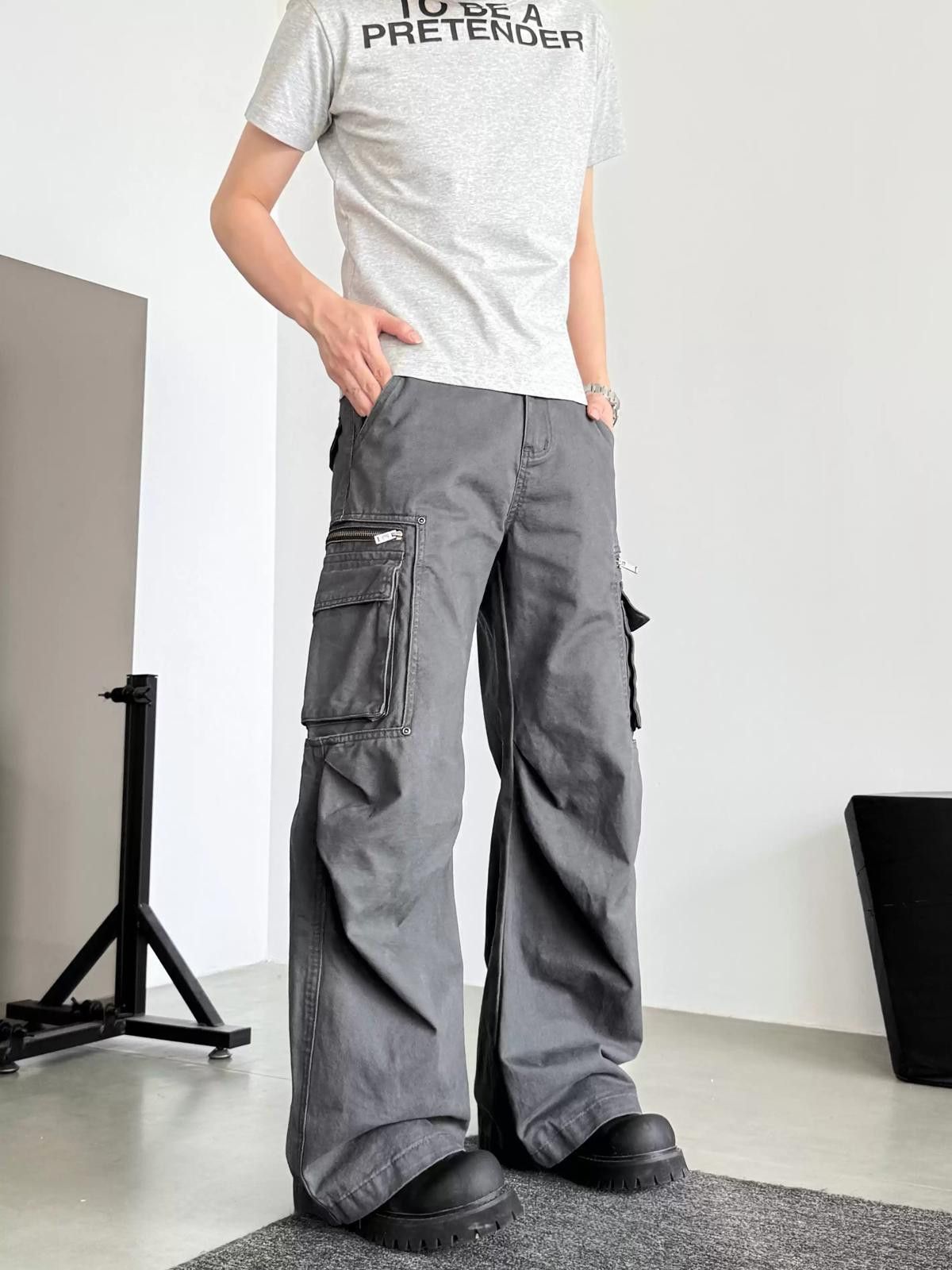 Other Cargo Wide Leg Pants Size US 32 / EU 48 - 1 Thumbnail
