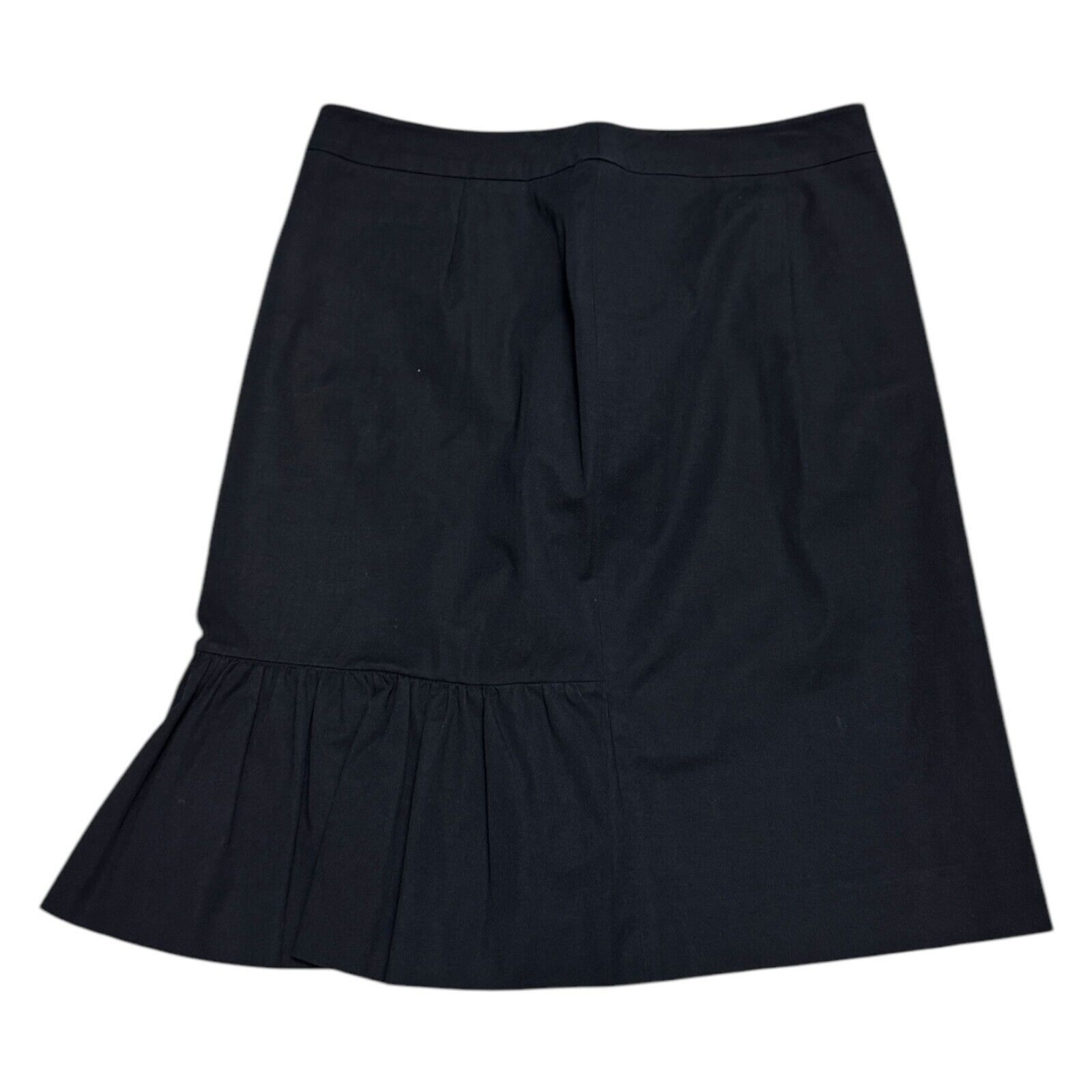 Prada PRADA Vintage Knee-Length Black Luxury Designer Skirt Size 4 Size 27" / US 4 / IT 40 - 4 Thumbnail