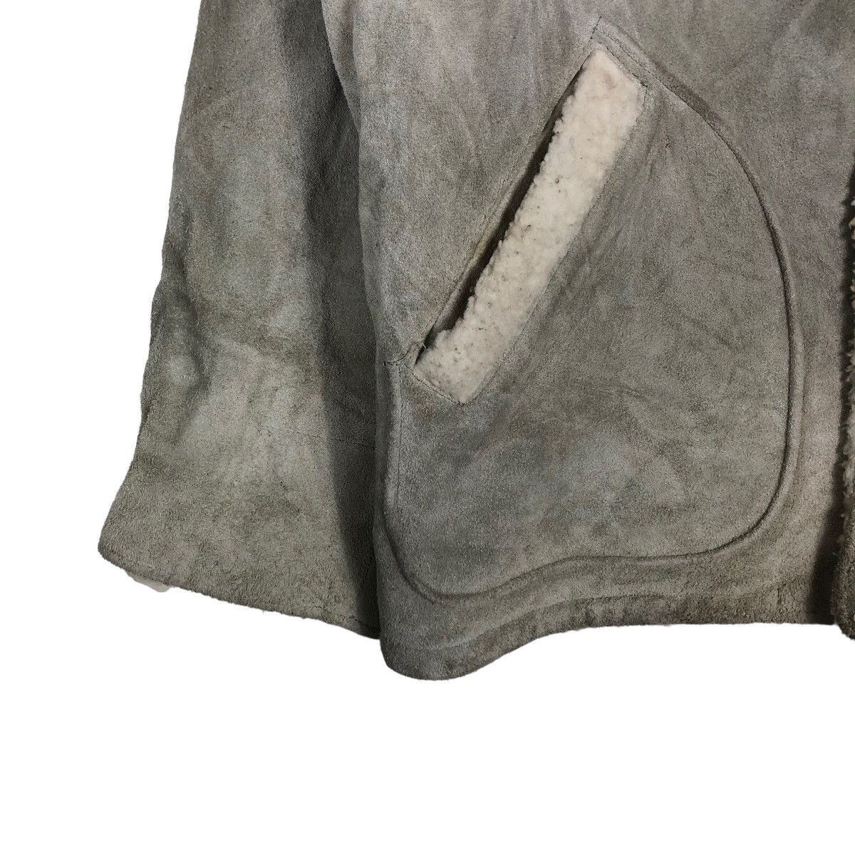 Japanese Brand 🔥70s VINTAGE SUEDE LEATHER CHORE JACKET CREATION CUBE JAPAN Size US M / EU 48-50 / 2 - 4 Thumbnail