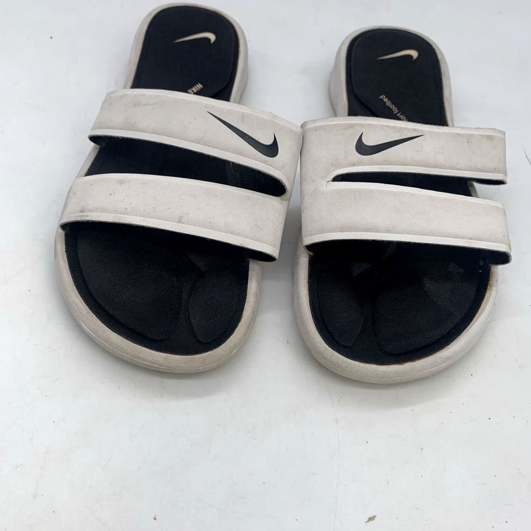 Nike Nike Comfort Footbed Flip Flops Womens 9 White Thong Sandals Support Slides Size US 9 / IT 39 - 3 Thumbnail