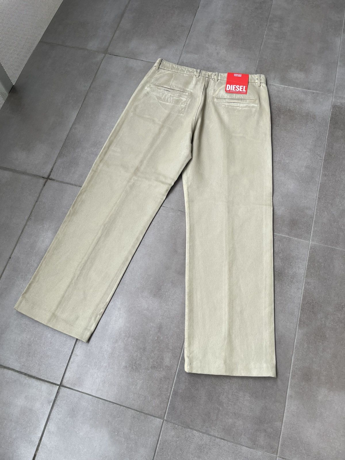 Diesel !DS! SS24 Diesel D-Chino-Work Rubber Trousers Size US 32 / EU 48 - 10 Thumbnail