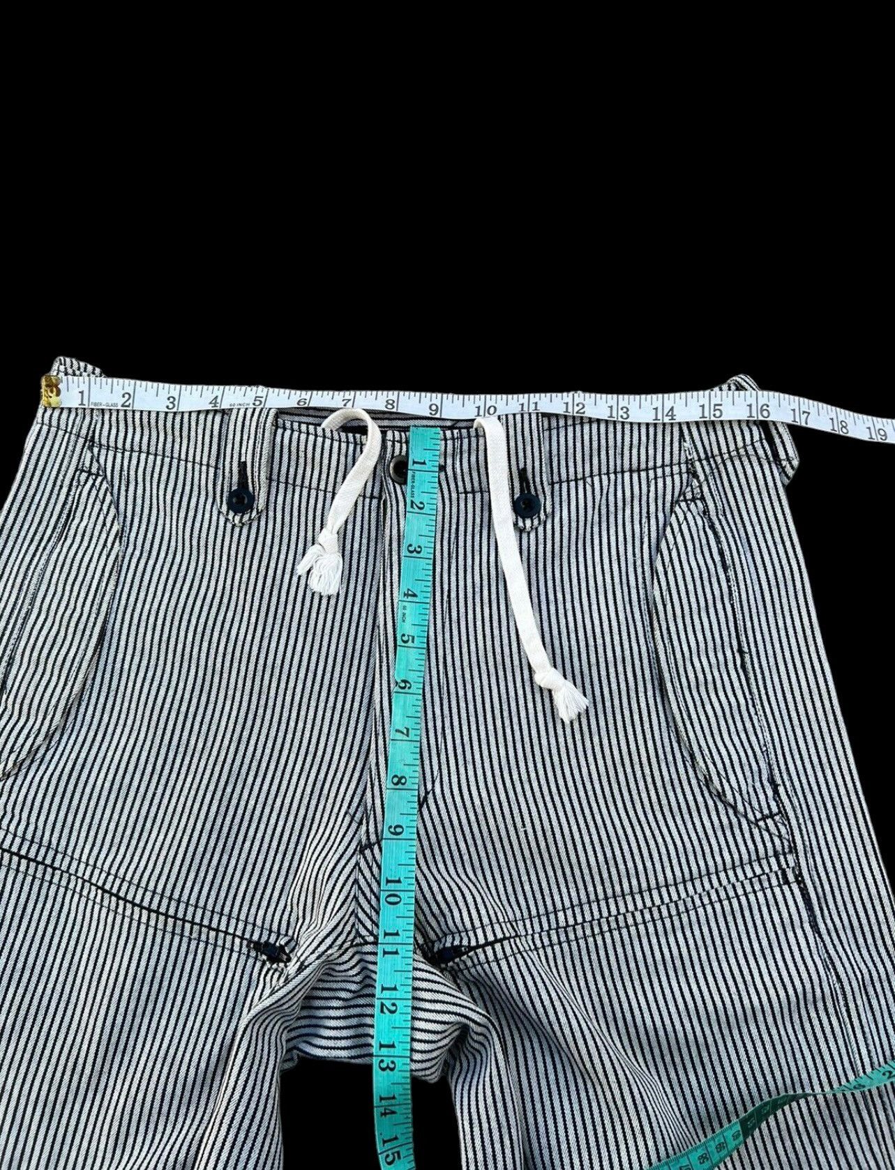 Vintage Slap Shot Japan Stripe Tactical Parachute Cargo Trouser Pant Size US 31 - 4 Thumbnail