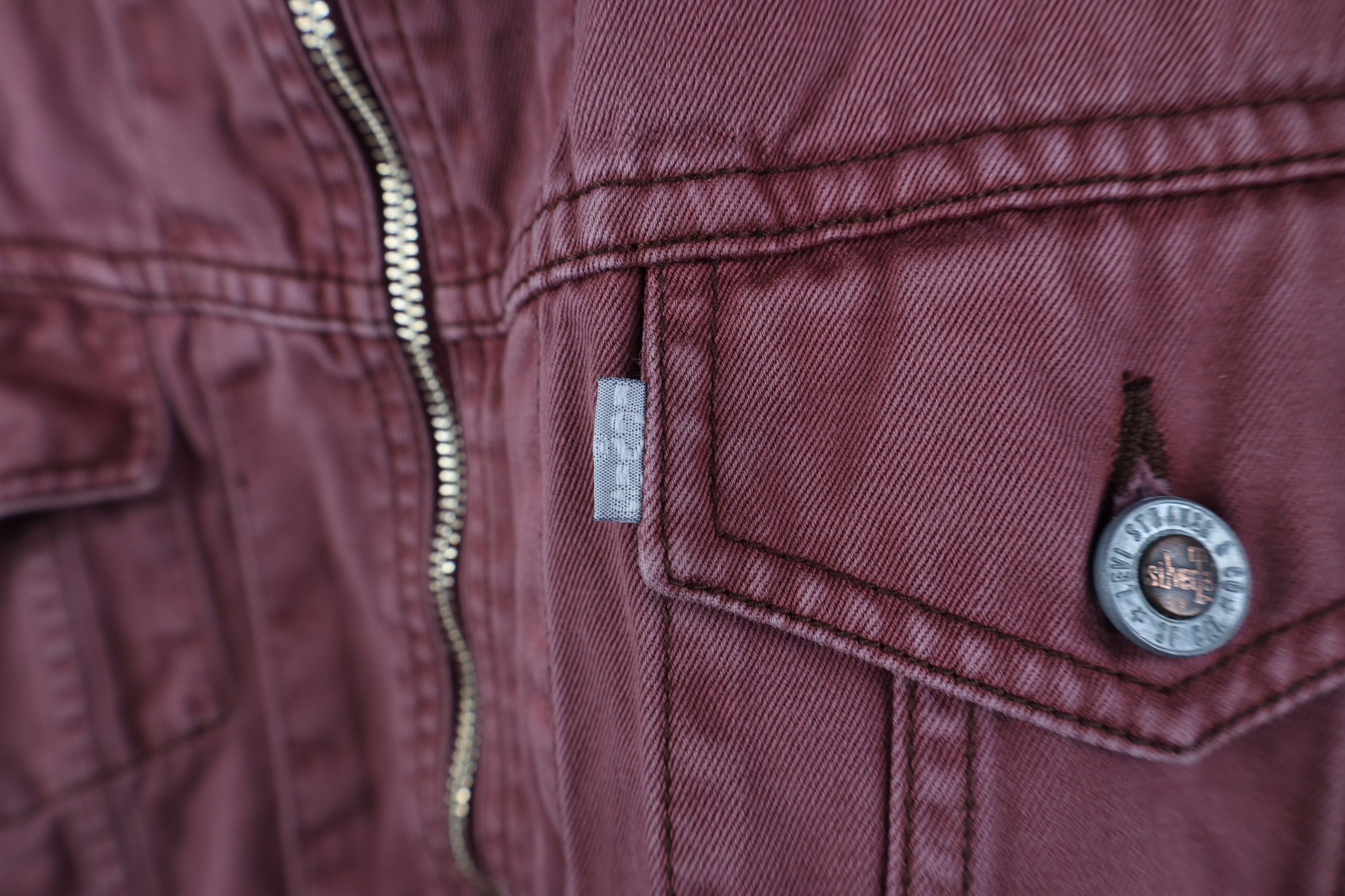 Levi's Vintage 90s Levis Silvertab Babydoll Cropped Trucker Jacket Size M / US 6-8 / IT 42-44 - 5 Thumbnail