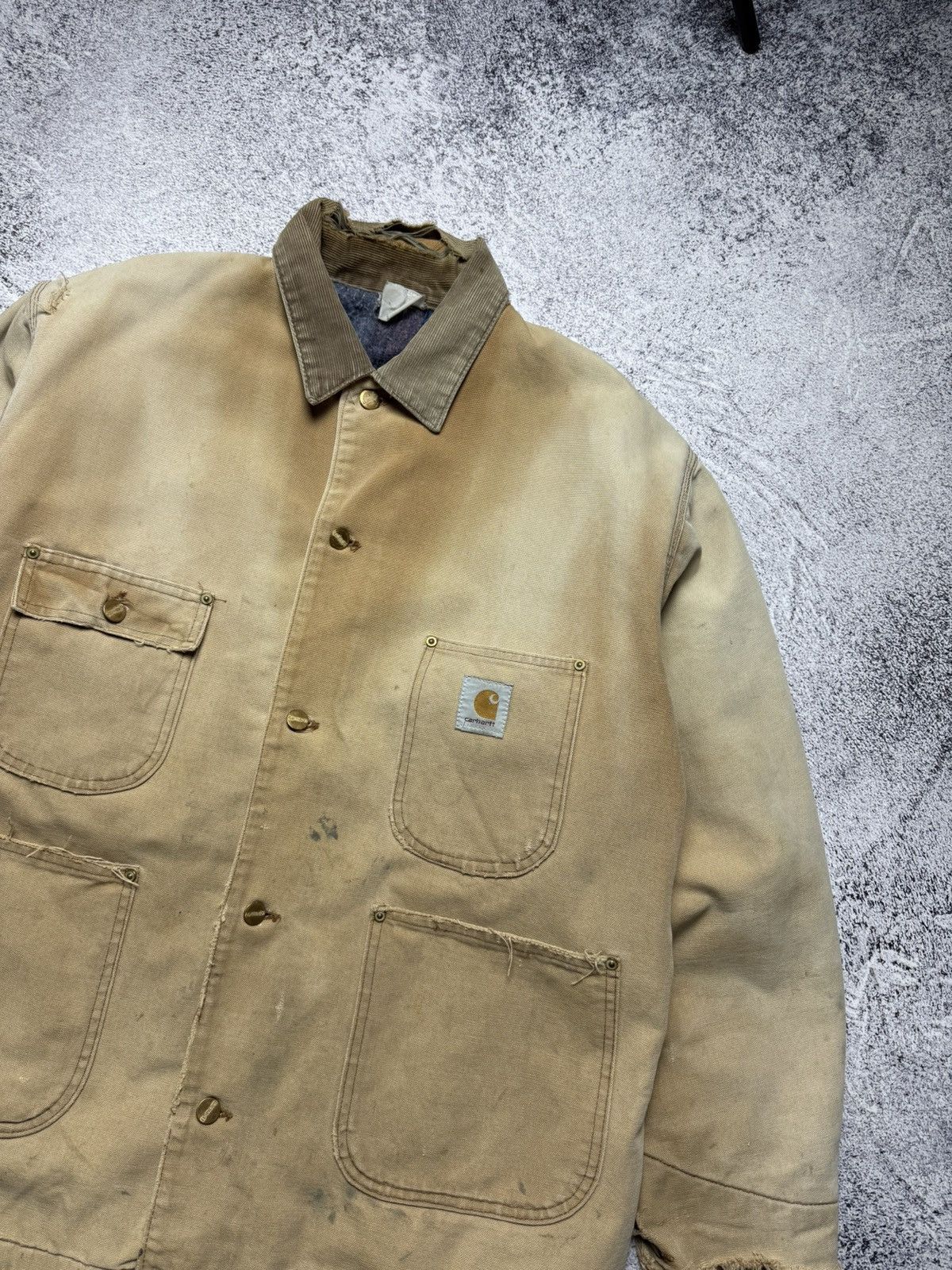 Carhartt Vintage Carhartt Michigan Jacket Active Detroit Coat Trash Size US XL / EU 56 / 4 - 3 Thumbnail