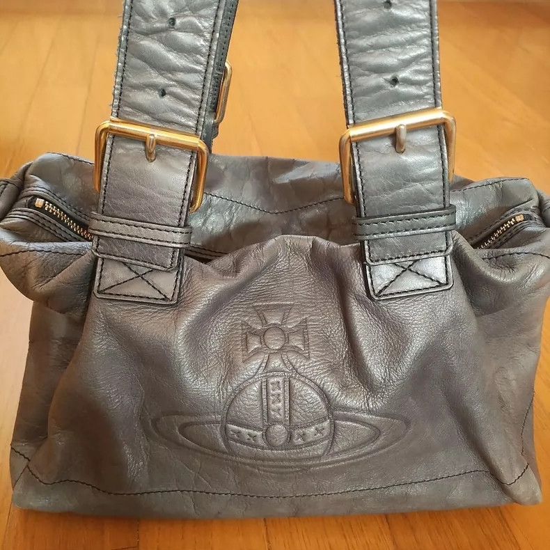 Vivienne Westwood Vivienne Westwood size os Elephant Saturn embossed leather Size ONE SIZE - 3 Thumbnail