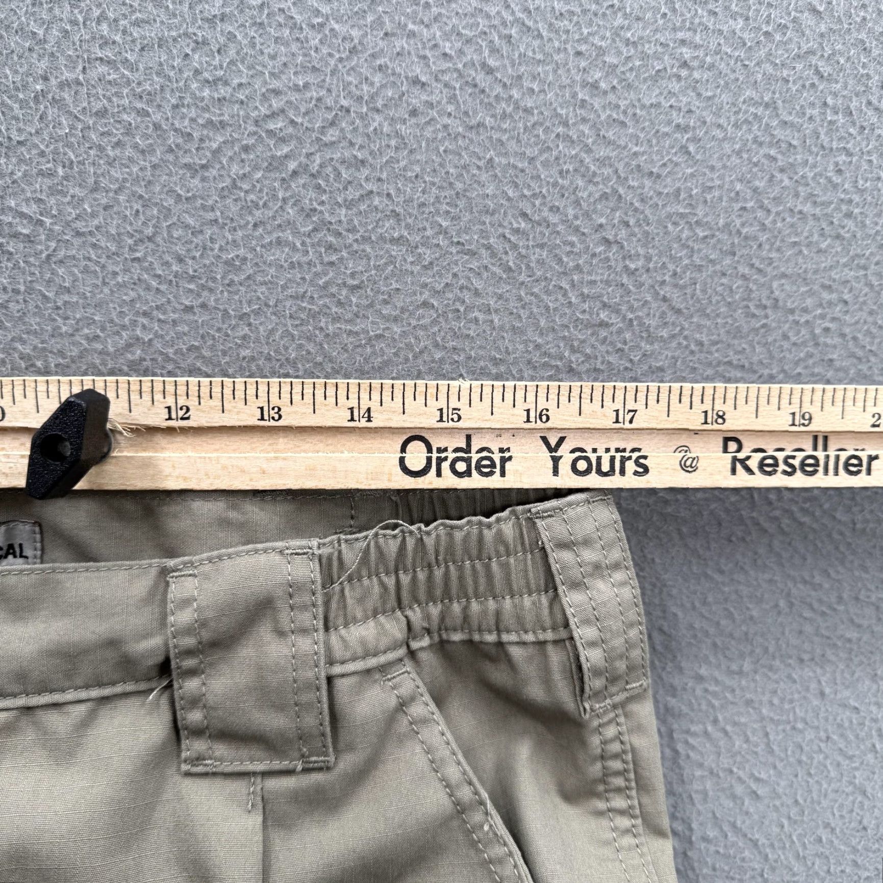 Vintage 5.11 Tactical Pants Mens 36x30 Beige Cargo Ripstop Elastic Waist Size US 36 / EU 52 - 6 Thumbnail